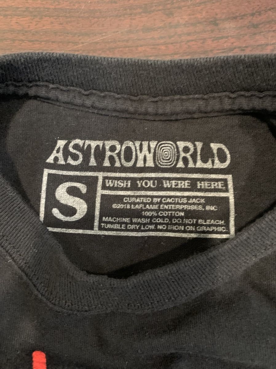 Travis Scott Travis Scott Astroworld Tour Wish You Were Here Long Sleeve Size US S / EU 44-46 / 1 - 4 Thumbnail