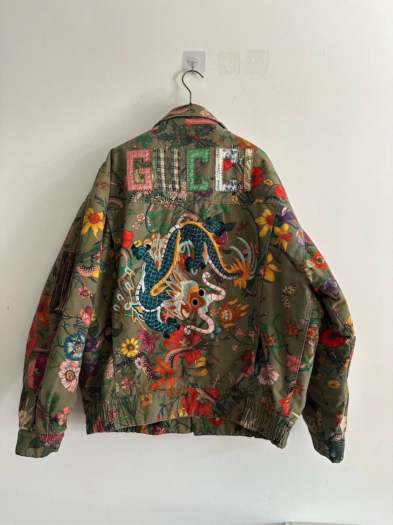 Gucci Gucci Floral coat Size US M / EU 48-50 / 2 - 2 Thumbnail