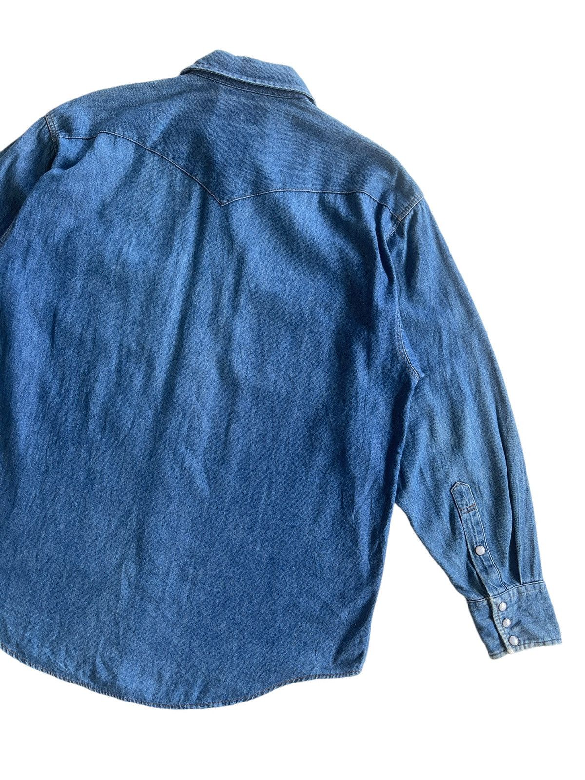 Vintage Vintage Wrangler Western Wear Shirt Size US L / EU 52-54 / 3 - 8 Thumbnail