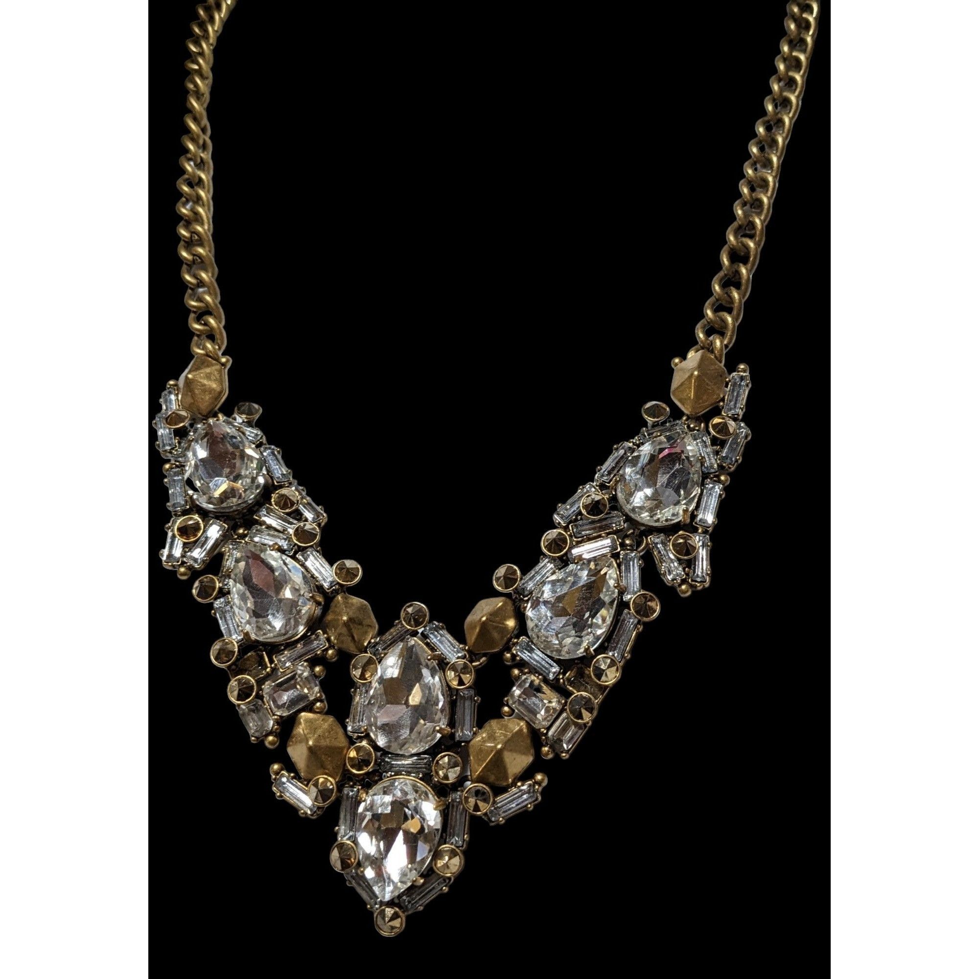 Other Stella & Dot Gold Gemmed Statement Necklace Size ONE SIZE - 4 Thumbnail
