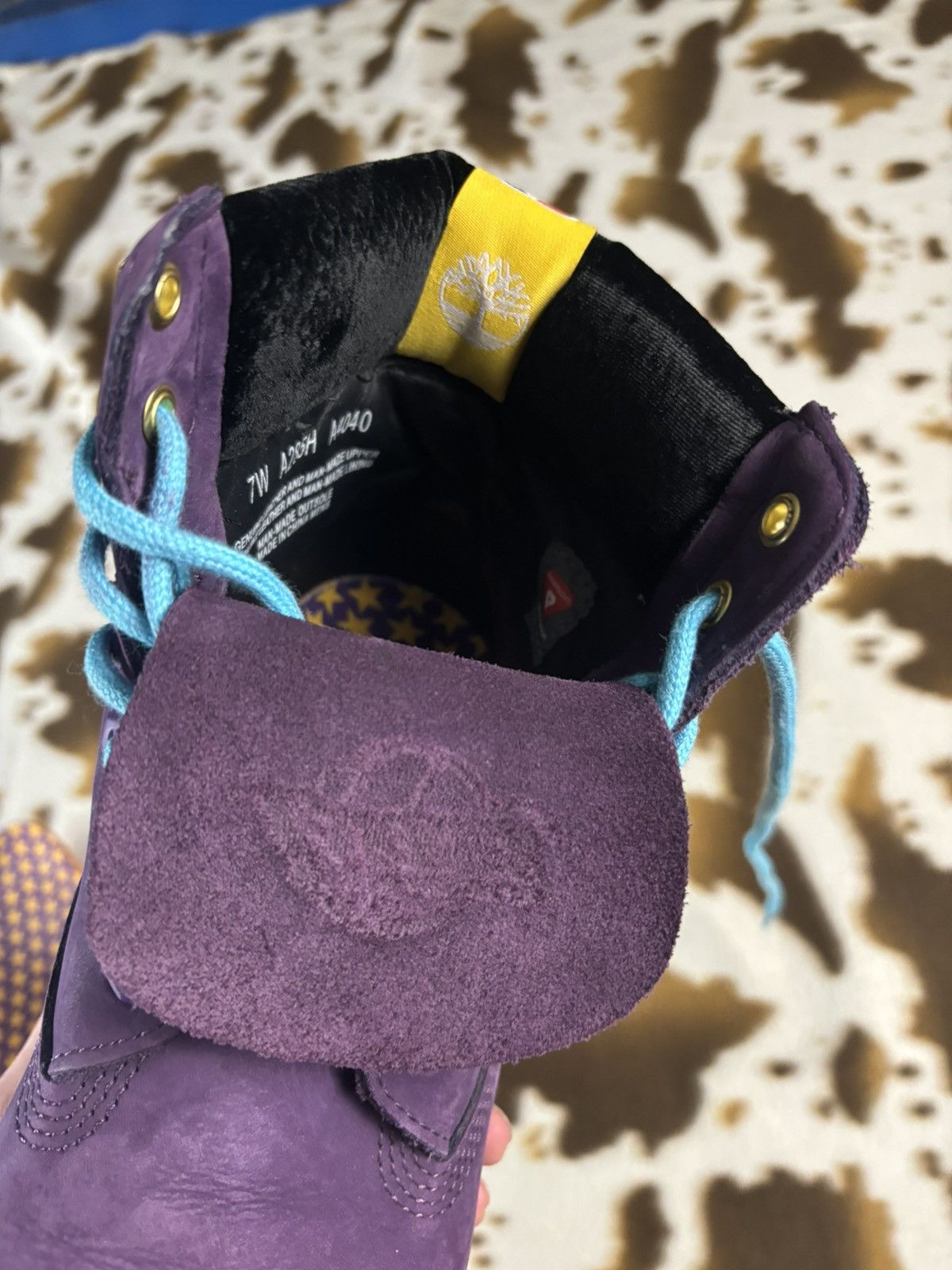 NBA × Timberland Timberland x NBA x Lakers 7inch Boots 26 cm 8 Us 42 Eu Size US 8 / EU 41 - 19 Thumbnail