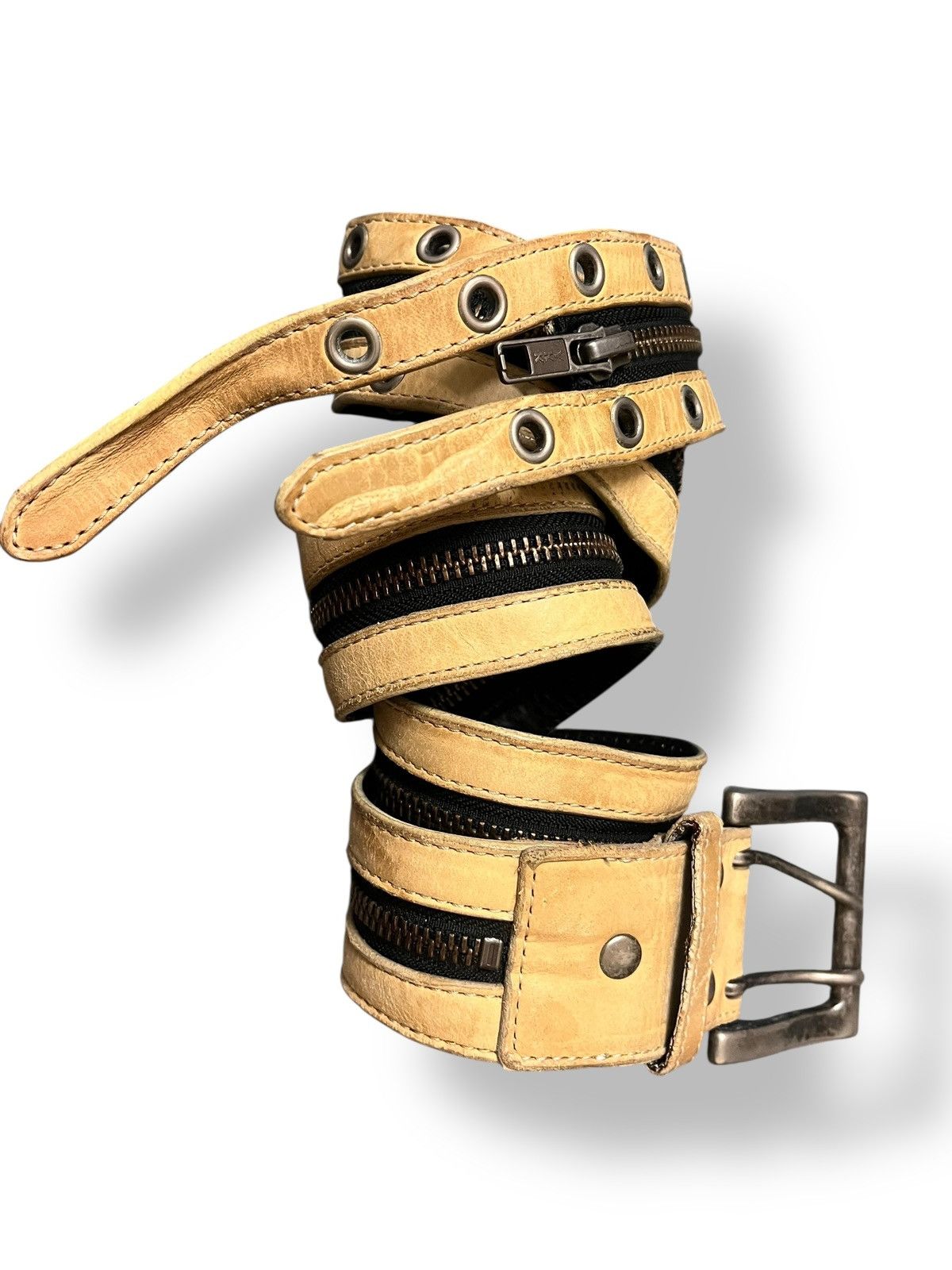 If Six Was Nine Japanese Brand Rupert Segment Belt Size ONE SIZE - 1 Thumbnail