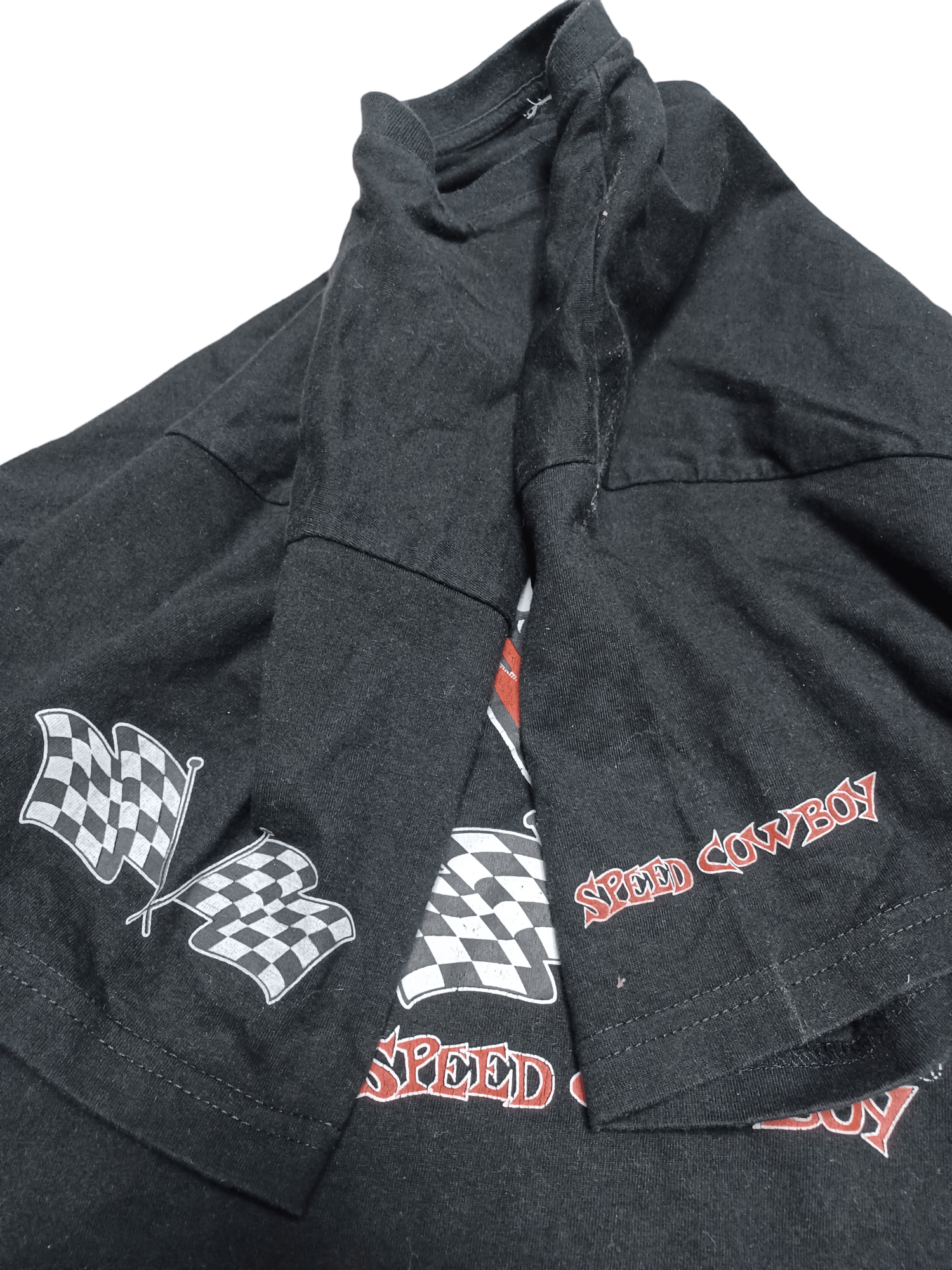 Other SPEED COWBOY DEVIL VINTAGE 90S TEE CRAZY PRINT Y2K Size US M / EU 48-50 / 2 - 4 Thumbnail