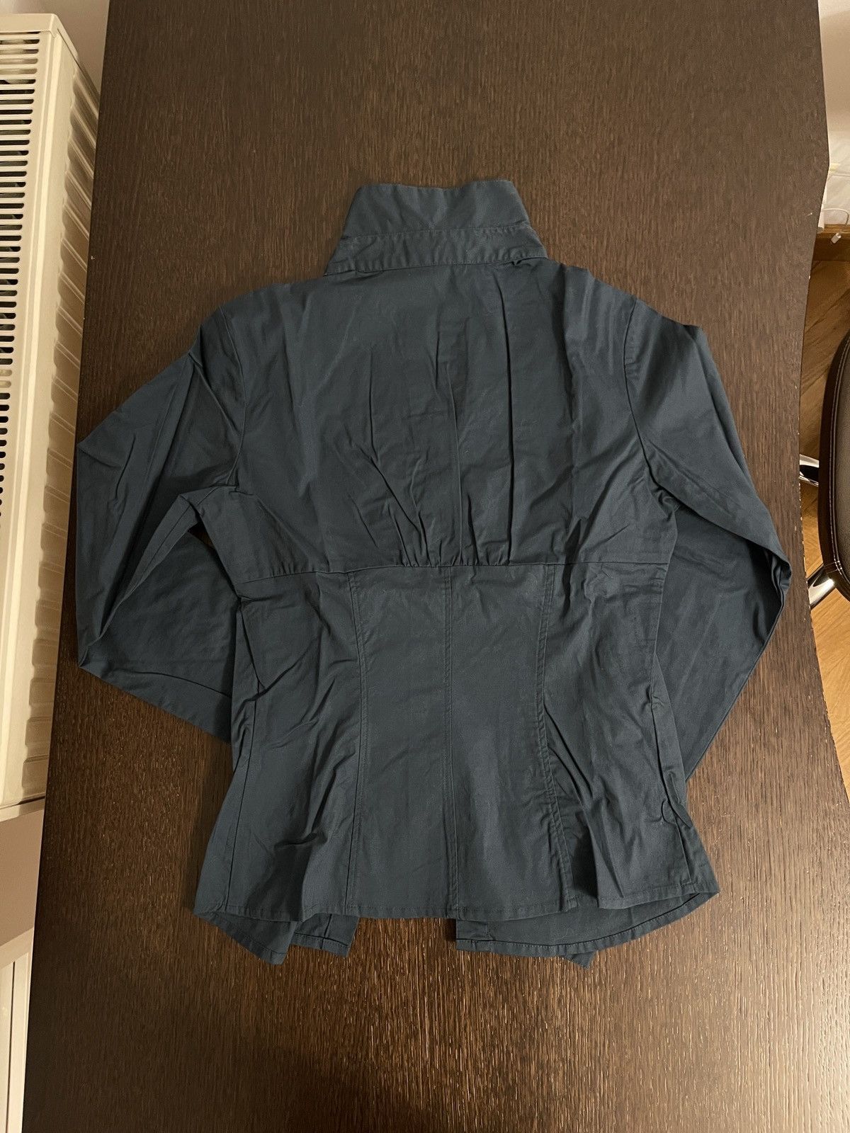 Sisley Sisley dark blue-green button up shirt Size XS / US 0-2 / IT 36-38 - 3 Thumbnail