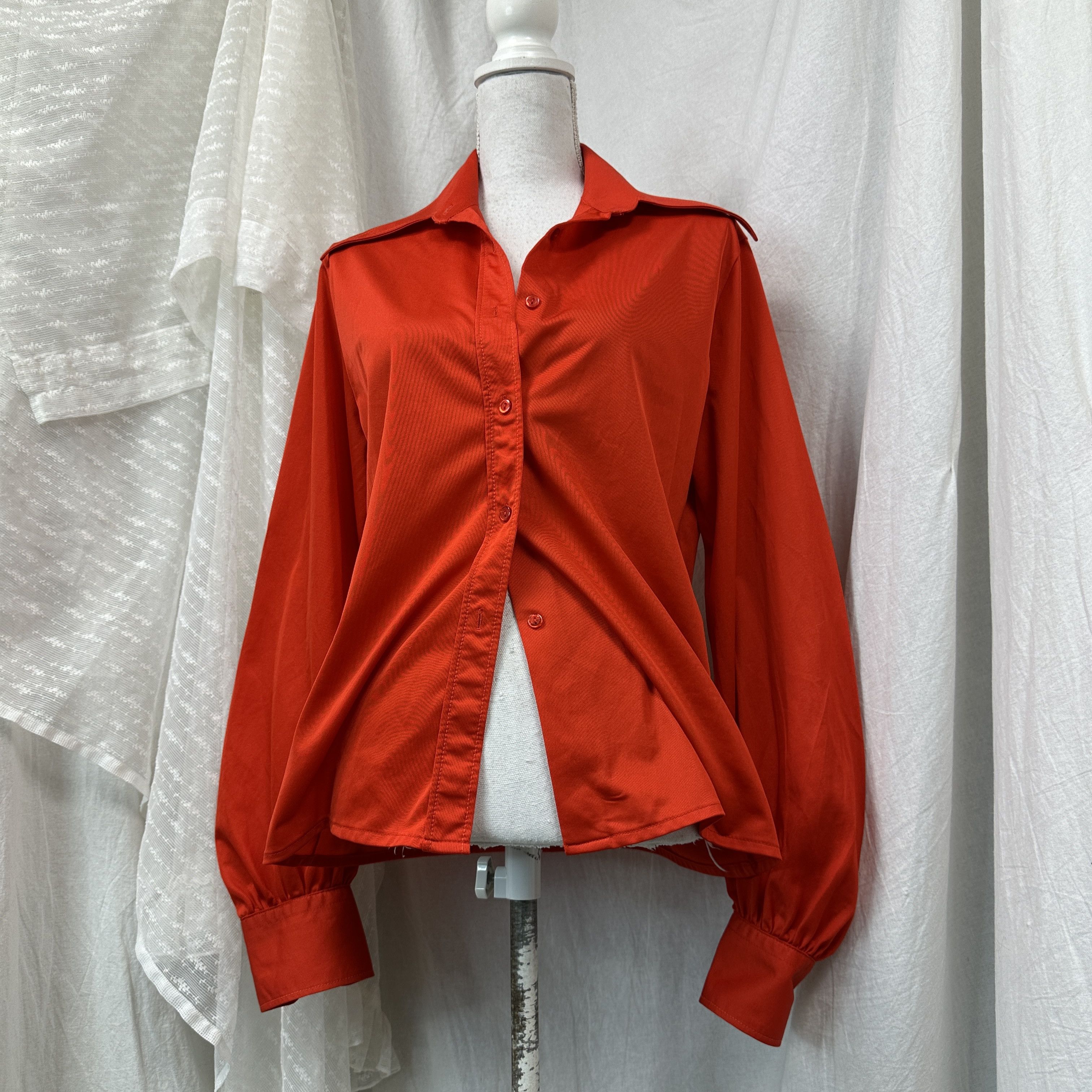Vintage Vintage Old School Button Up Preppy Shirt 80s Size L / US 10 / IT 46 - 1 Thumbnail