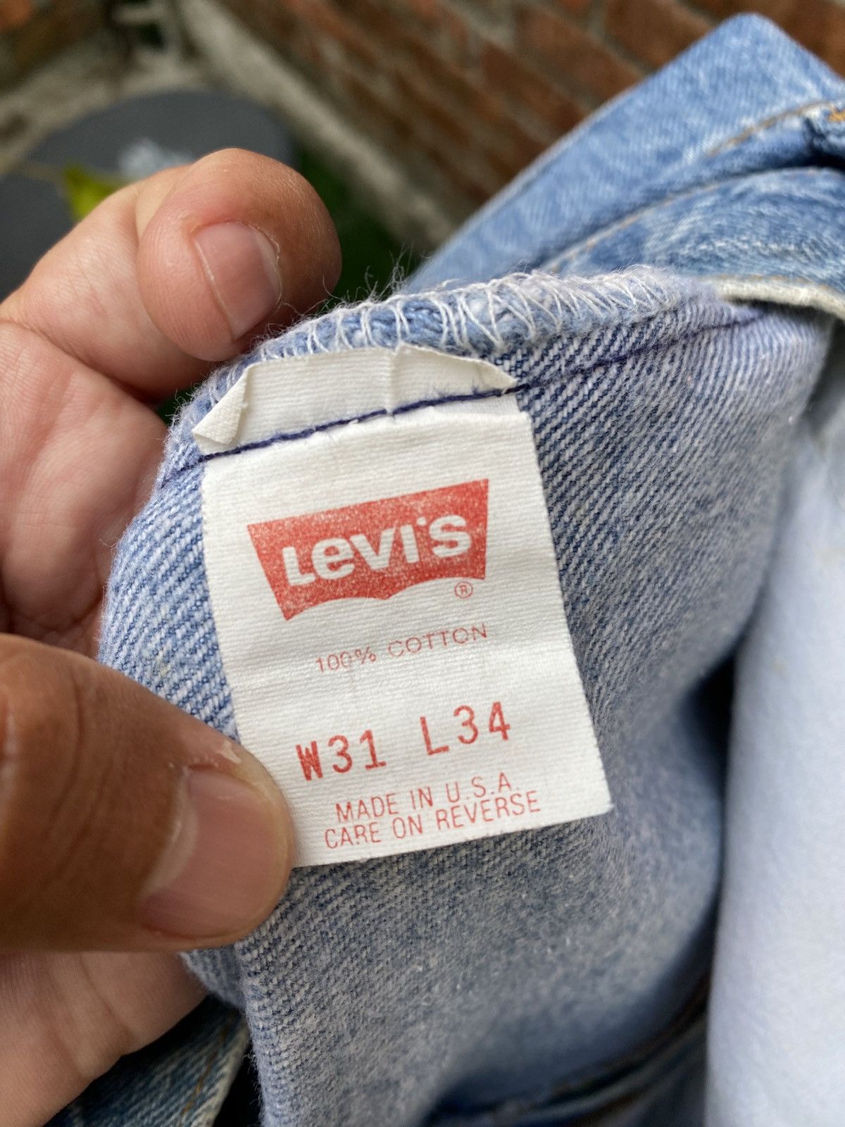 Levi's Vintage Clothing W30x32 Vintage levi's 501 made in USA Size US 30 / EU 46 - 6 Thumbnail