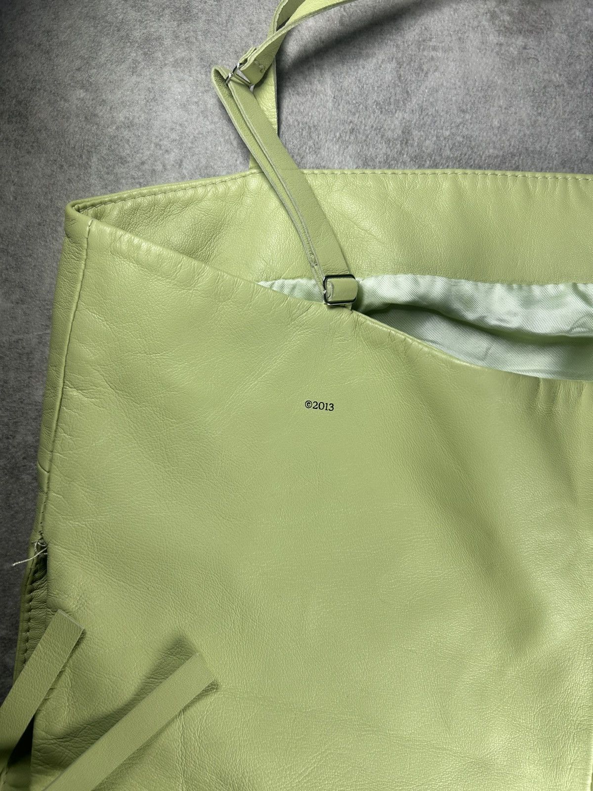 Off-White Off White long leather dress Size S / US 4 / IT 40 - 5 Thumbnail