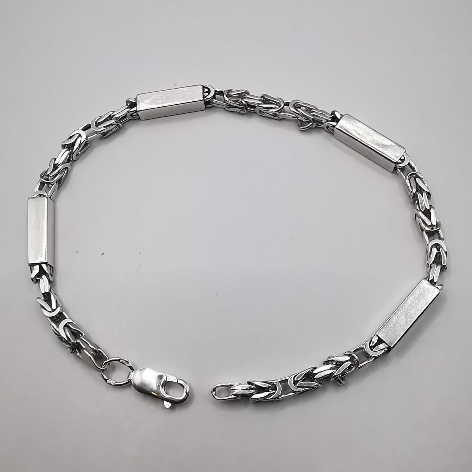 Sterling Silver Vintage Bracelet Jewelry,925 Sterling Silver 21,35g Size ONE SIZE - 1 Thumbnail