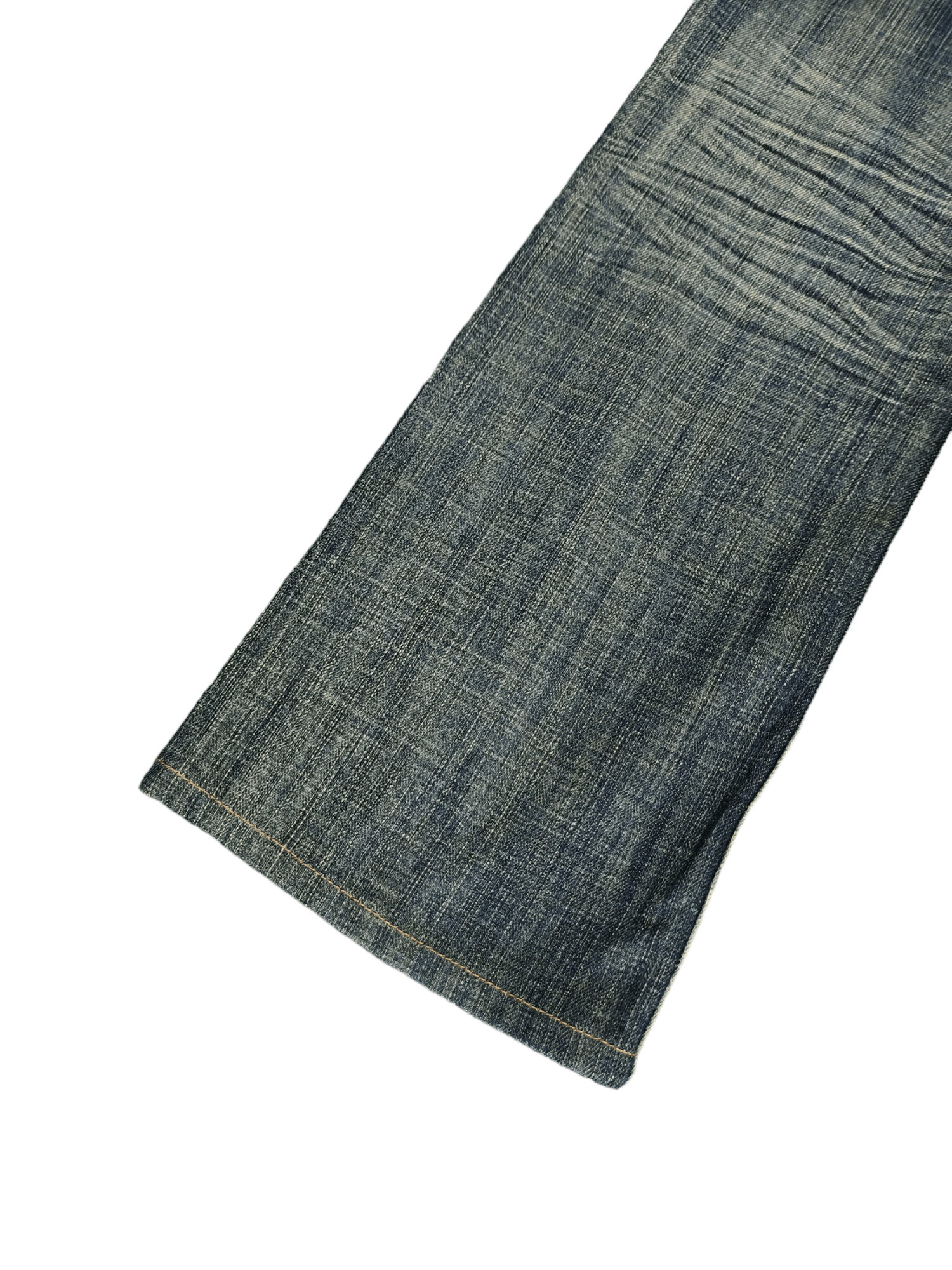 If Six Was Nine Flare Jean Different Rupert Leather Patchwork Pocket Bootcut Size US 30 / EU 46 - 10 Thumbnail
