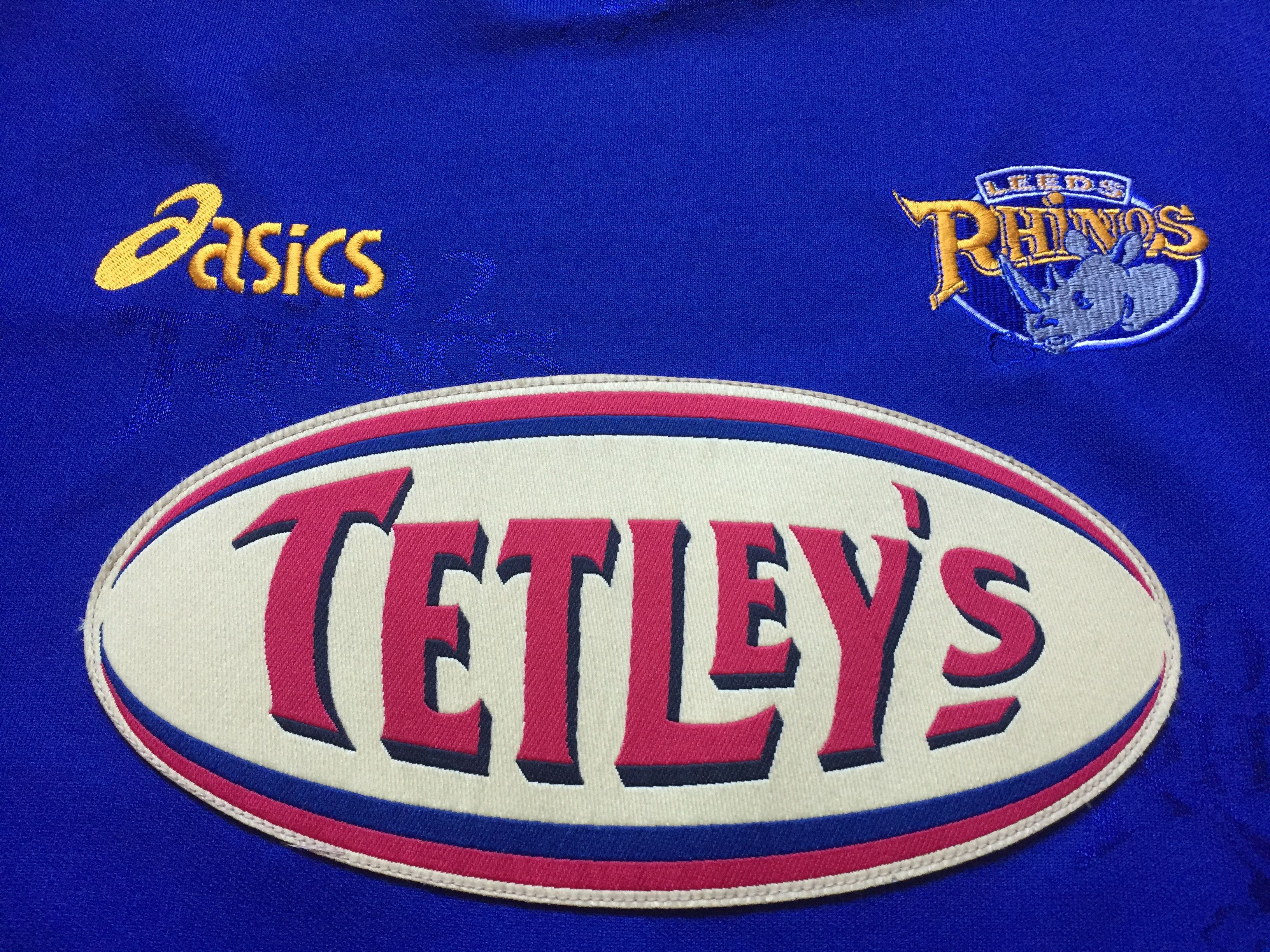 Asics × Vintage Asics Leeds Rhinos Vintage Rugby Jersey Size US XL / EU 56 / 4 - 4 Thumbnail