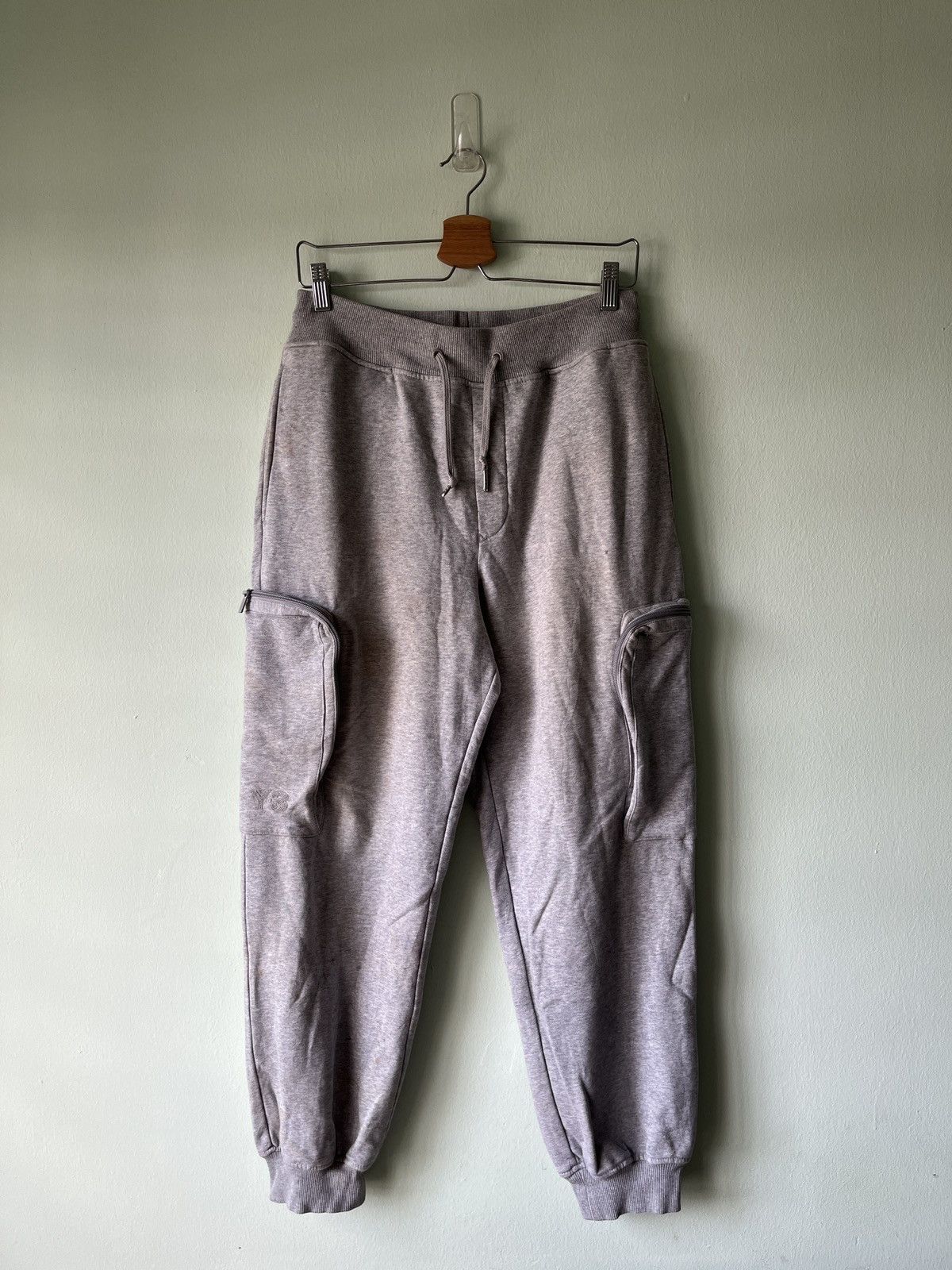 Designer × Y-3 × Yohji Yamamoto Y-3 Yohji Yanamoto Adidas Jogger Size US 29 - 2 Thumbnail