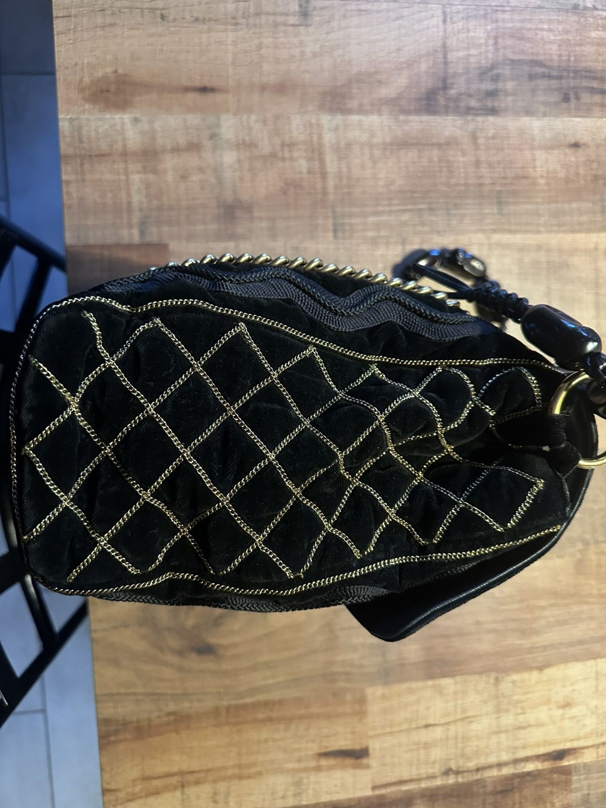 Yves Saint Laurent Velvet YSL bag Size ONE SIZE - 4 Thumbnail