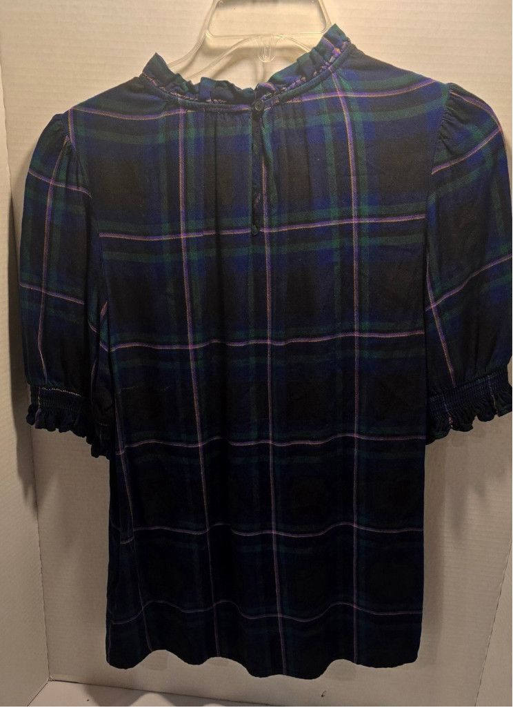 The Unbranded Brand women amazon essentials plad blouse size small Size S / US 4 / IT 40 - 3 Thumbnail