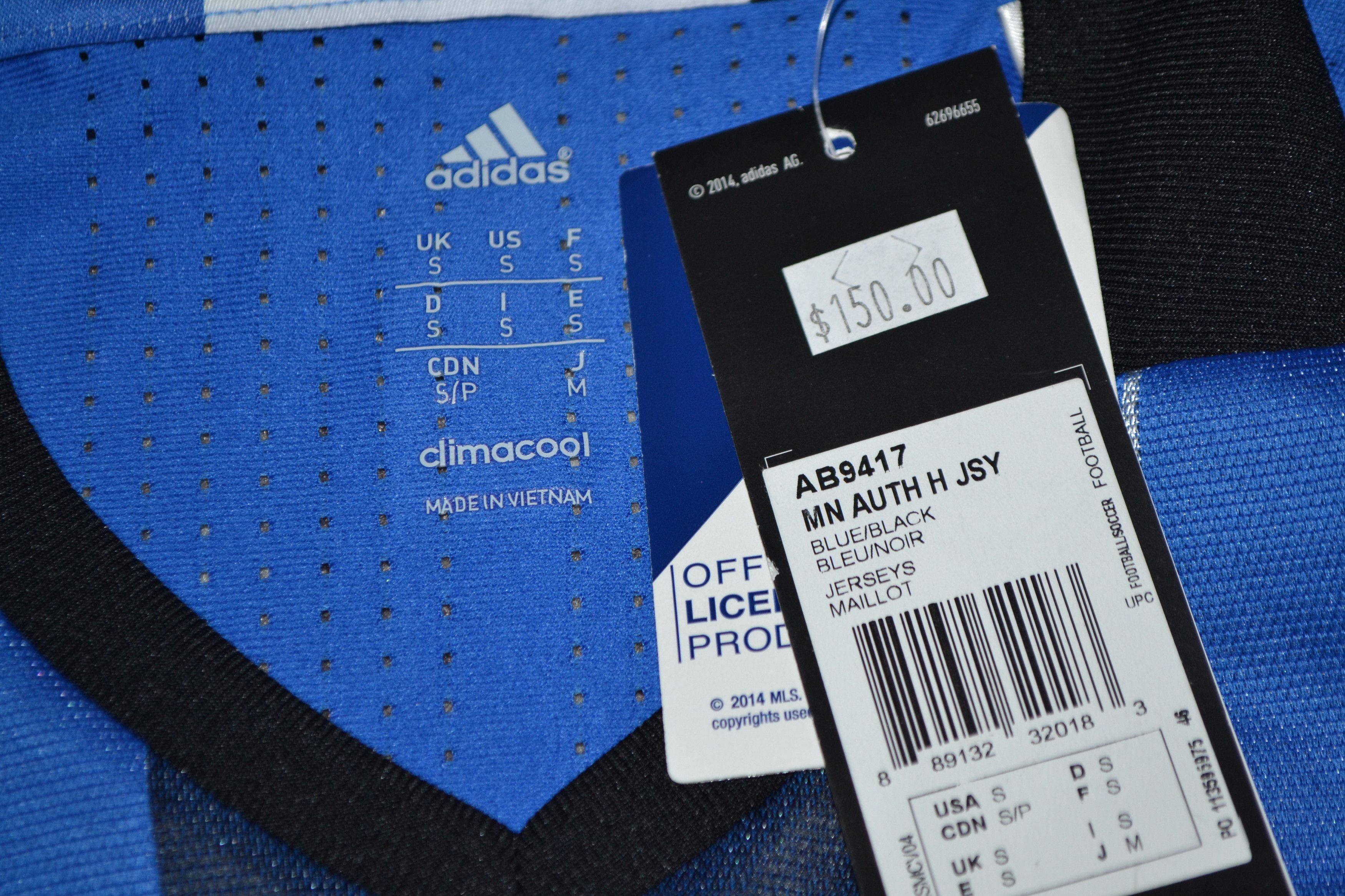 Adidas Montreal Impact 2017 2018 Home Shirt Player Issue Jersey Size US S / EU 44-46 / 1 - 3 Thumbnail