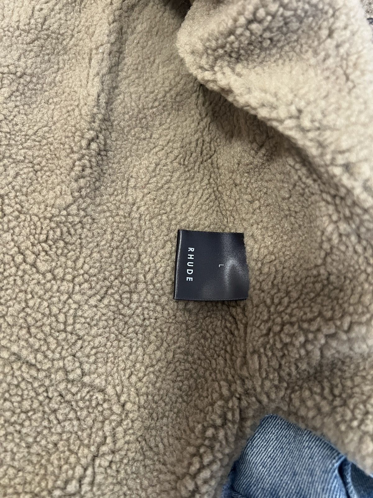 Rhude Rhude Denim Jacket Size US L / EU 52-54 / 3 - 7 Thumbnail
