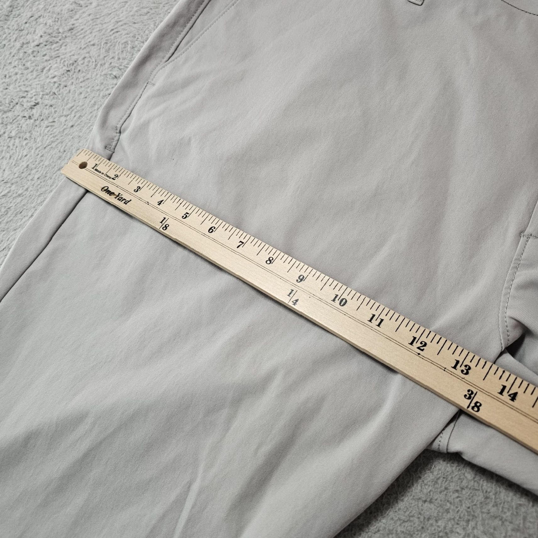 Vintage Public Rec Pants Mens 42x25 Grey Performance Golf Stretch Lightweight Athletic Pants Size US 42 / EU 58 - 5 Thumbnail