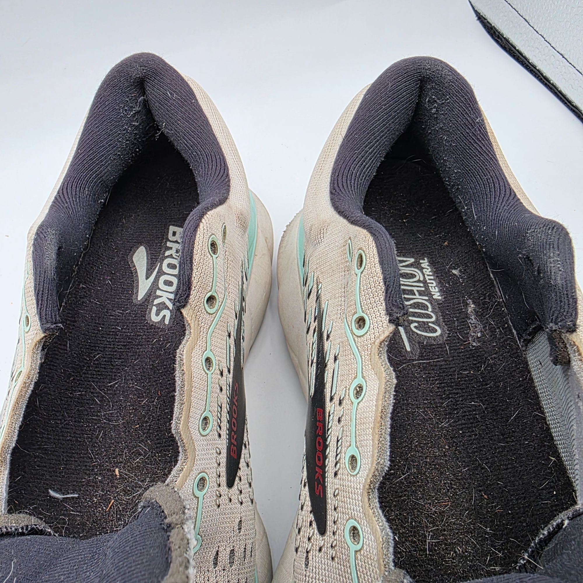 Brooks Brooks Ghost 13 Womens Size 7.5 B Gray Teal Running Walking Size US 7.5 / IT 37.5 - 9 Thumbnail