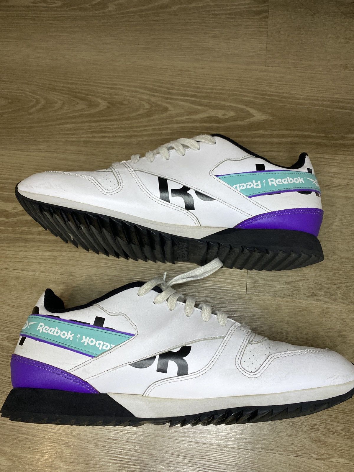 Reebok Reebok Classic Leather White - Size 12 Size US 12 / EU 45 - 2 Thumbnail
