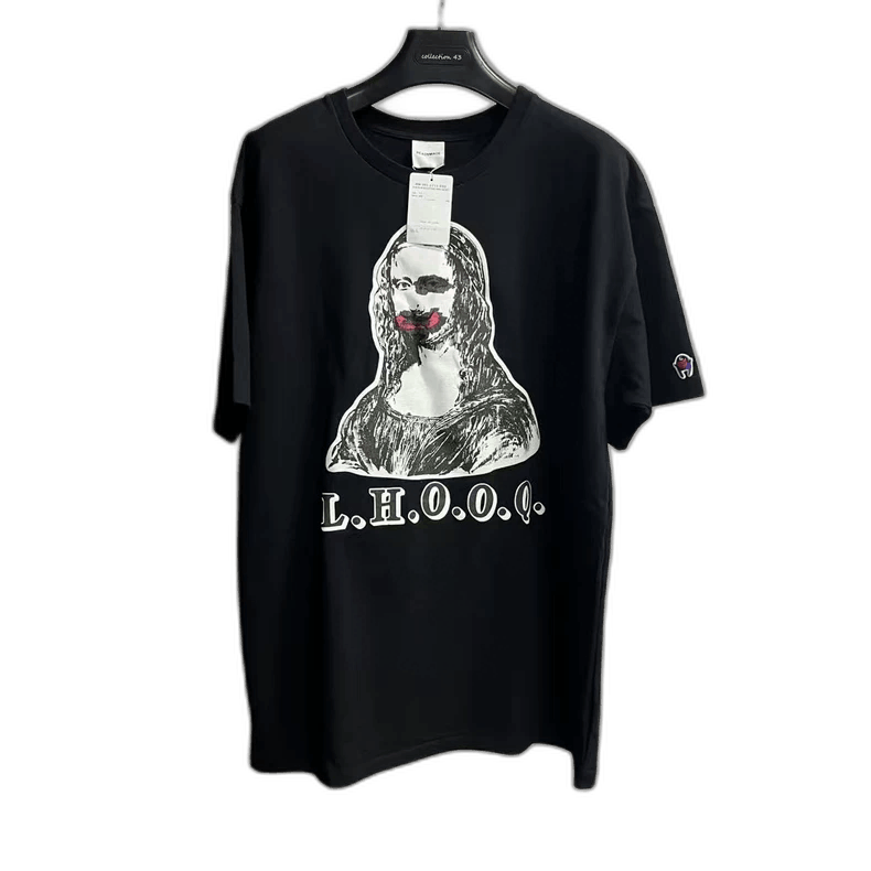 READYMADE Black Graphic Print Casual Round Neck T-Shirt Size US XXL / EU 58 / 5 - 1 Thumbnail