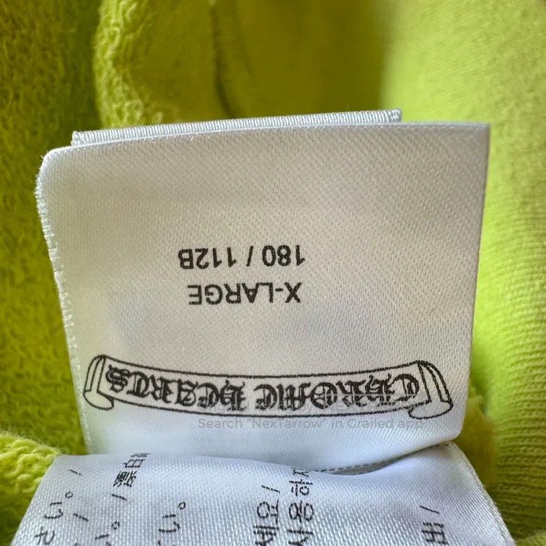 Chrome Hearts CHROME HEARTS Size L Fluorescent green graffiti sweater Size US L / EU 52-54 / 3 - 5 Thumbnail