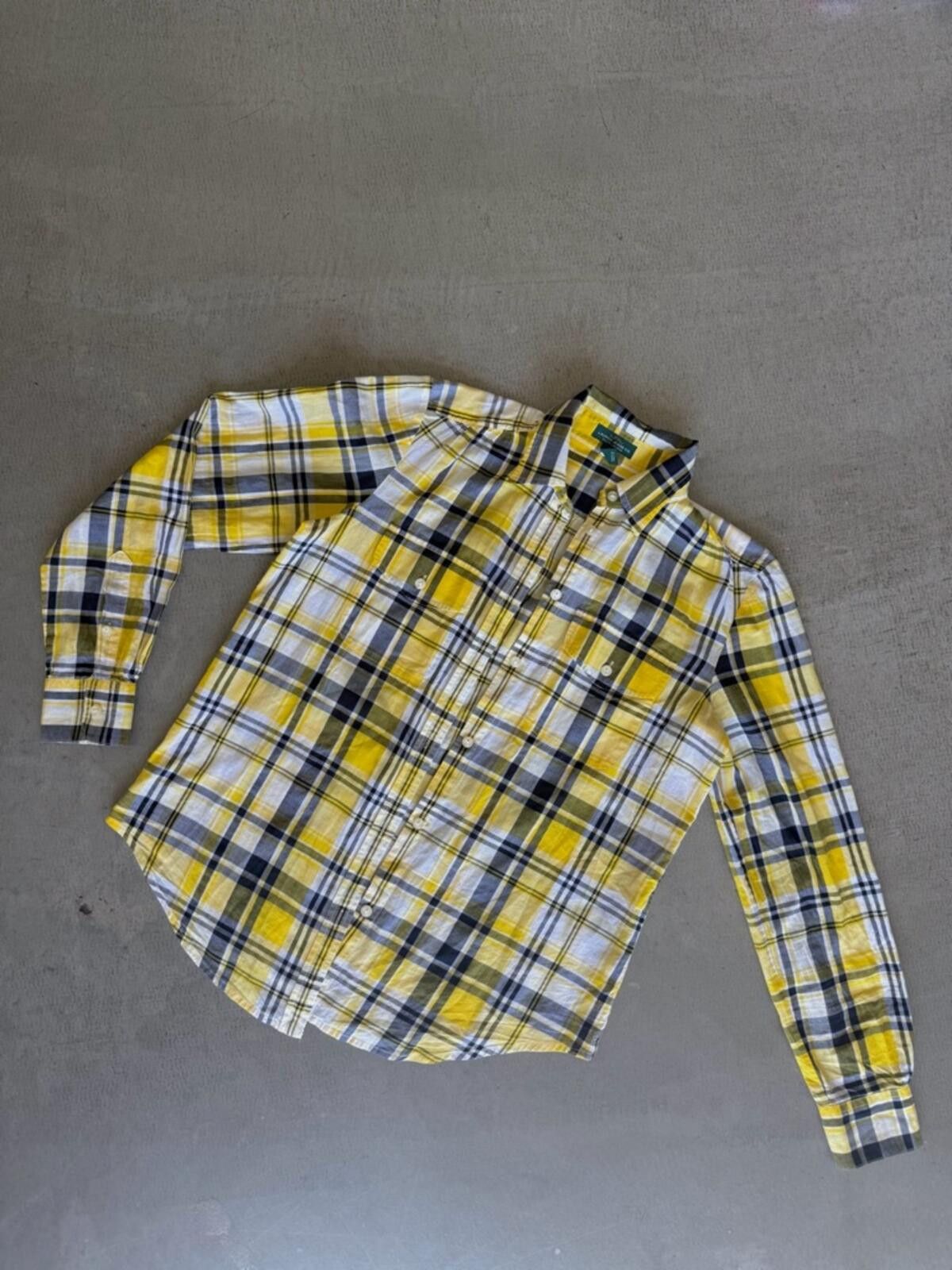 Lauren Ralph Lauren Lauren Ralph Lauren / Plaid Button Down Shirt Size S / US 4 / IT 40 - 2 Thumbnail