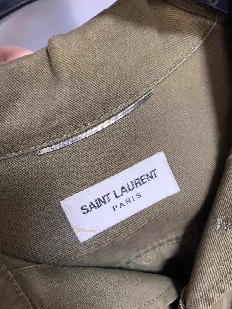 Saint Laurent Paris Saint Laurent Paris 2015SS Embroidered Safari jacket Size US S / EU 44-46 / 1 - 4 Thumbnail