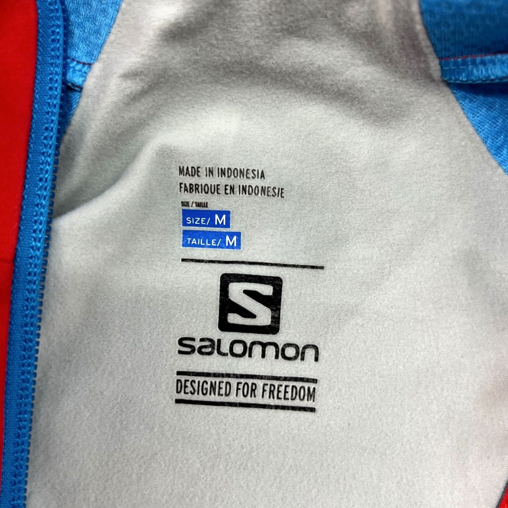 Salomon Salomon Equipe Vision Jacket Womens M Red Wind-Resistant Skin Shield Zip Full Zip Activewear Casual Softshell Jacket Size M / US 6-8 / IT 42-44 - 5 Thumbnail