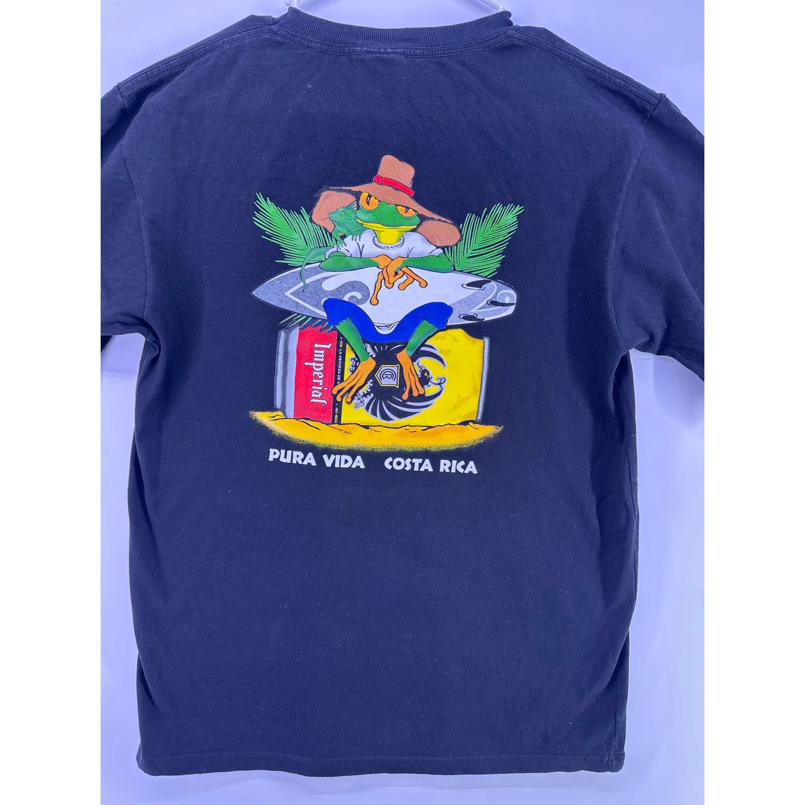 & Other Stories Pura Vida Costa Rica Black Tshirt Size Large Size US L / EU 52-54 / 3 - 7 Thumbnail