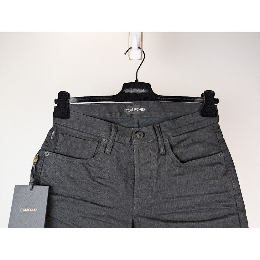 Tom Ford o1rshd1 Slim-Fit Denim Jeans in Black Size US 31 - 3 Thumbnail