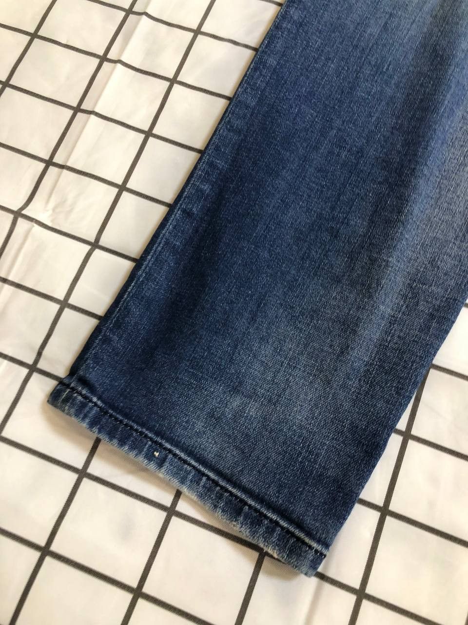 Diesel Diesel D-Bazer Tapered Blue Stretch Jeans Mens Size US 31 - 20 Thumbnail