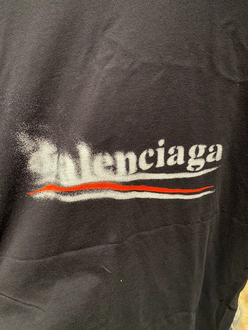 Balenciaga Balenciaga Fuzzy Coca-Cola Logo Short Sleeve Size US M / EU 48-50 / 2 - 2 Thumbnail