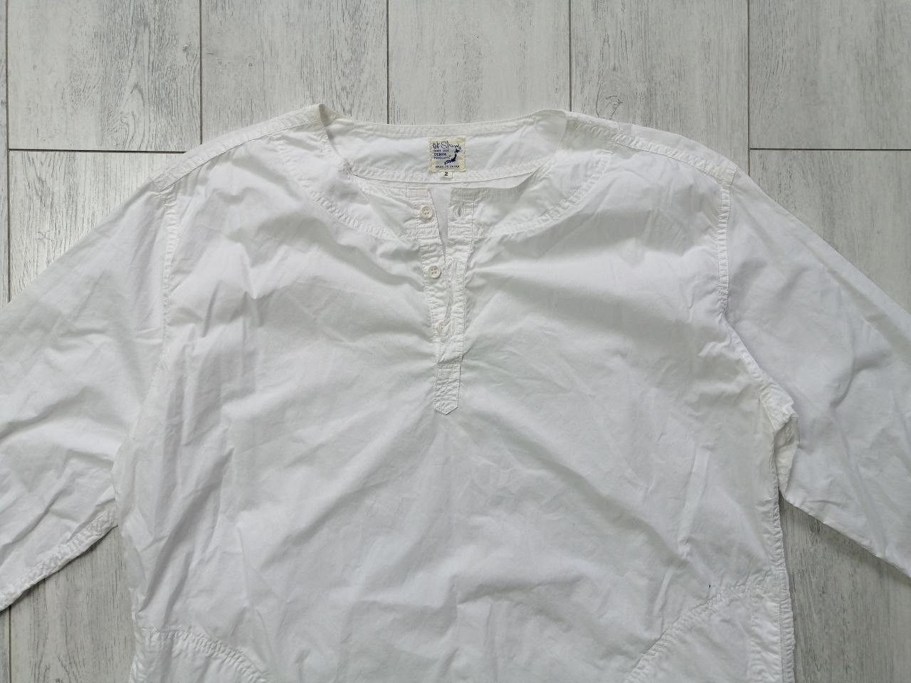 Orslow orSlow Japan Henley Neck Cut & Sewn Jumper Baggy Cut Size US L / EU 52-54 / 3 - 2 Thumbnail
