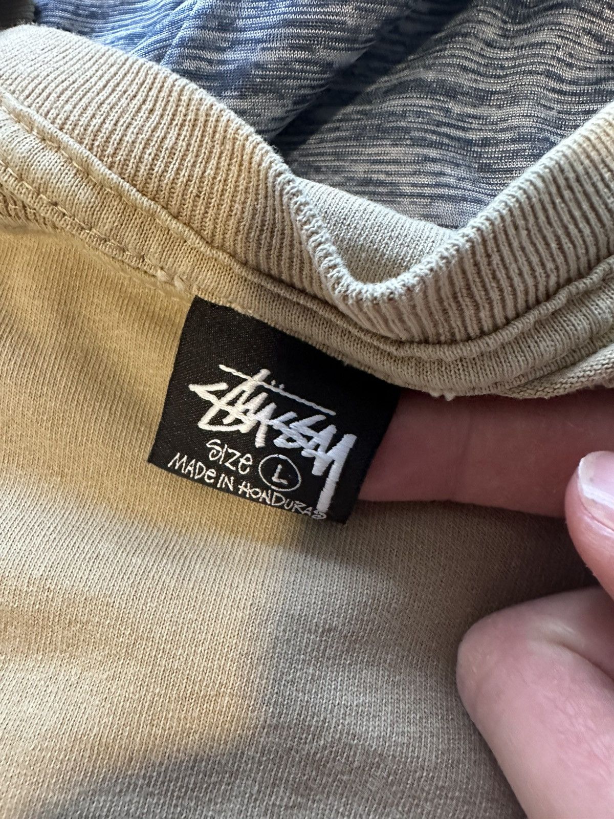 Stussy *NEW NEVER WORN* STUSSY Olive Green T Shirt Size US L / EU 52-54 / 3 - 2 Thumbnail