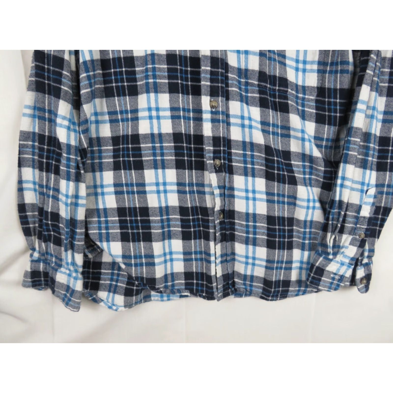 Vintage VINTAGE Cactus Shirt Mens Size L Cotton Blend 1990s Plaid Flannel Button Down Brown Casual Top Size Medium Size L / US 10 / IT 46 - 2 Thumbnail
