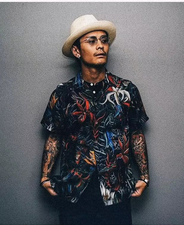 Wacko Maria Wacko Maria Hell Flower Short Sleeve Shirt Size US M / EU 48-50 / 2 - 1 Thumbnail