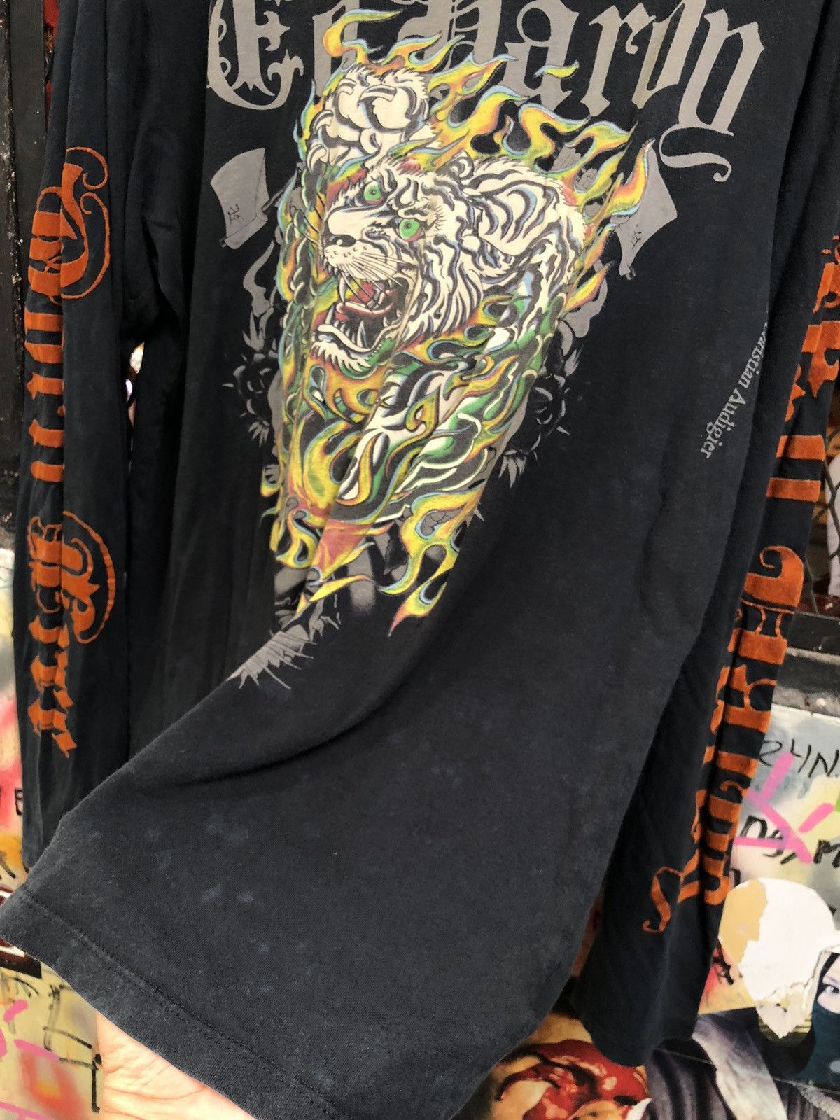 Christian Audigier × Ed Hardy × Vintage VINTAGE ED HARDY LONG SLEEVE Size US XL / EU 56 / 4 - 8 Thumbnail