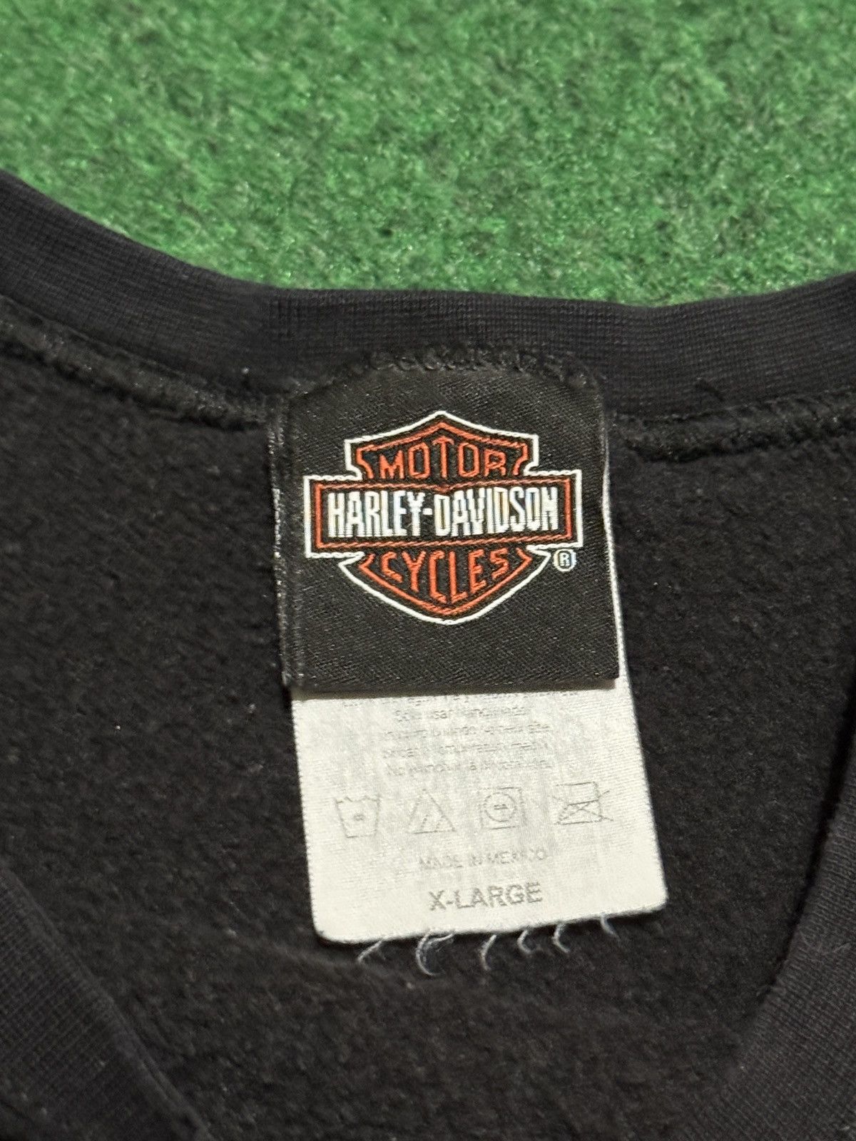 Harley Davidson Y2K Harley Davidson Emblem XL Motorcycle Biker Sweatshirt Size US XL / EU 56 / 4 - 5 Thumbnail