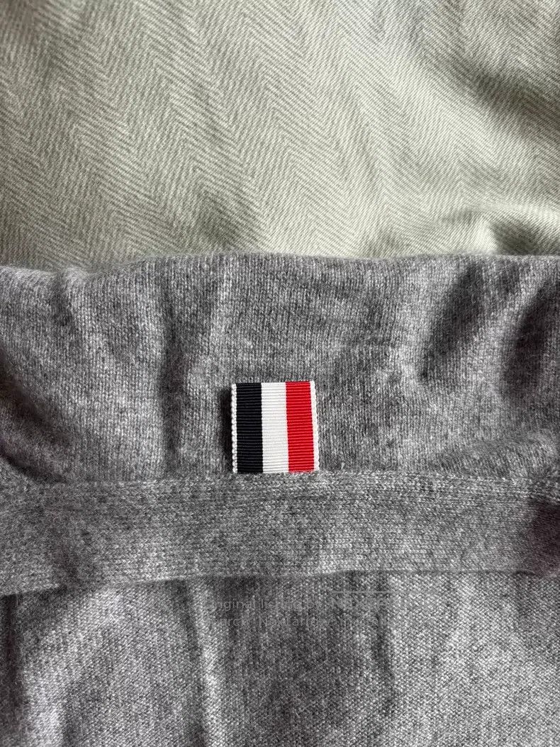Thom Browne Thom Browne Grey Wool Cardigan Size US XS / EU 42 / 0 - 3 Thumbnail