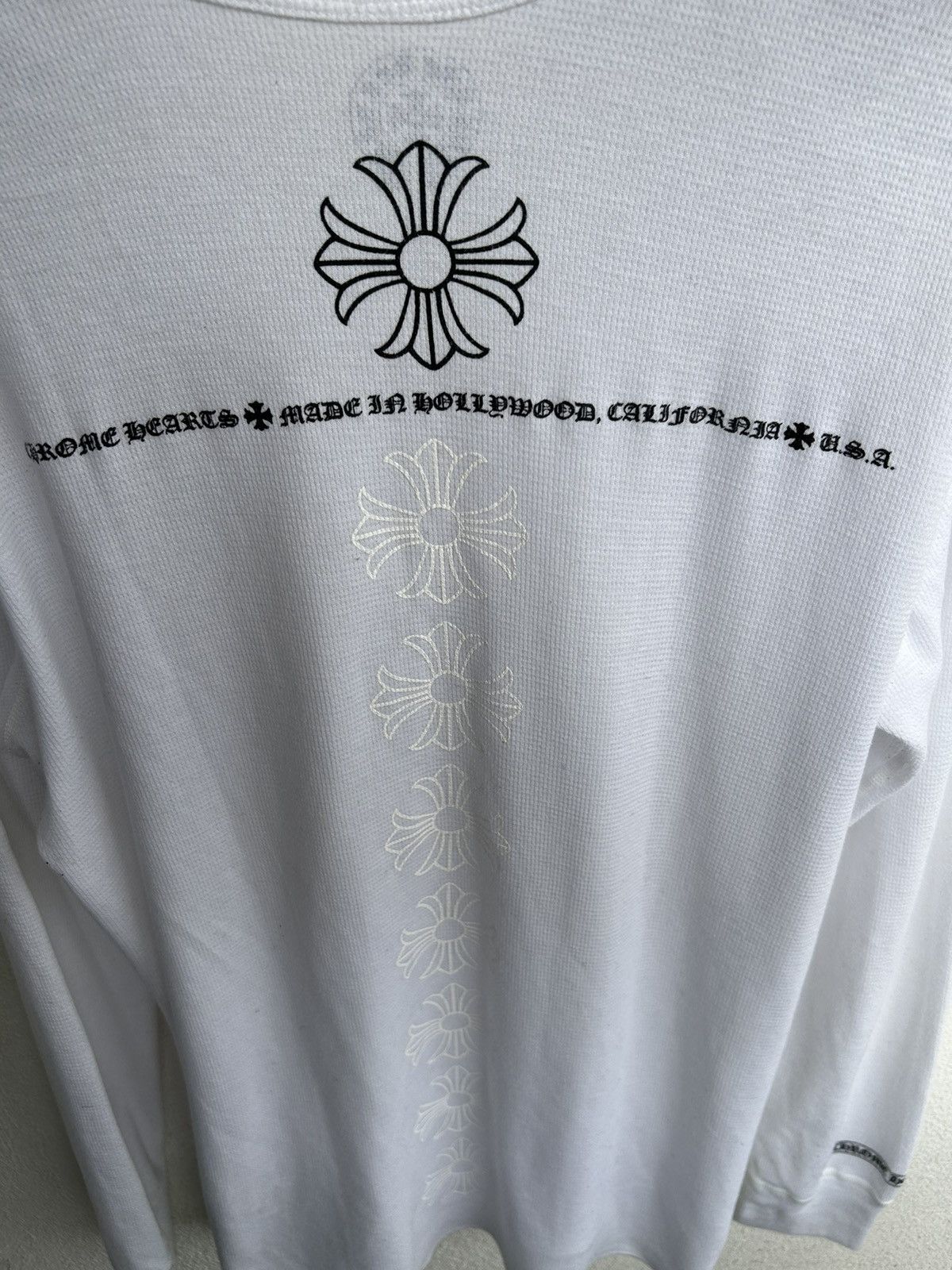 Chrome Hearts Chrome hearts longsleeve BIG logo on back Size US XL / EU 56 / 4 - 11 Thumbnail