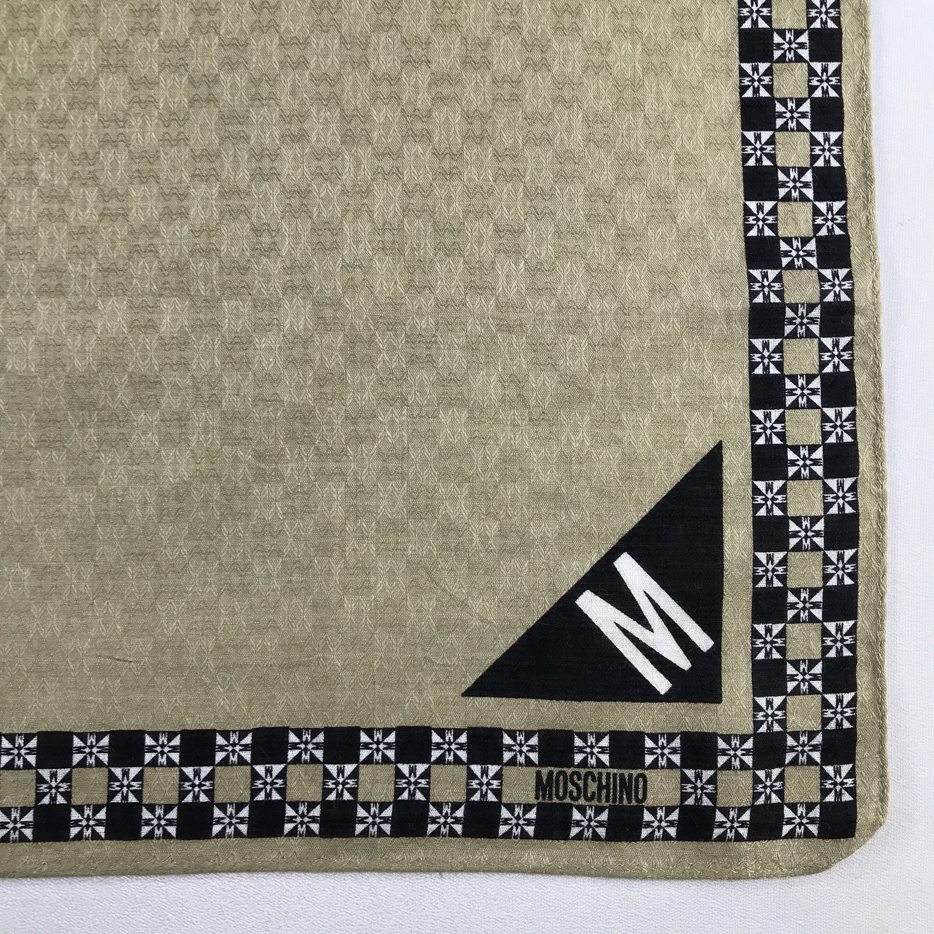 Moschino Vintage Moschino Handkerchief / Bandana / Neckerchief C706 Size ONE SIZE - 5 Thumbnail