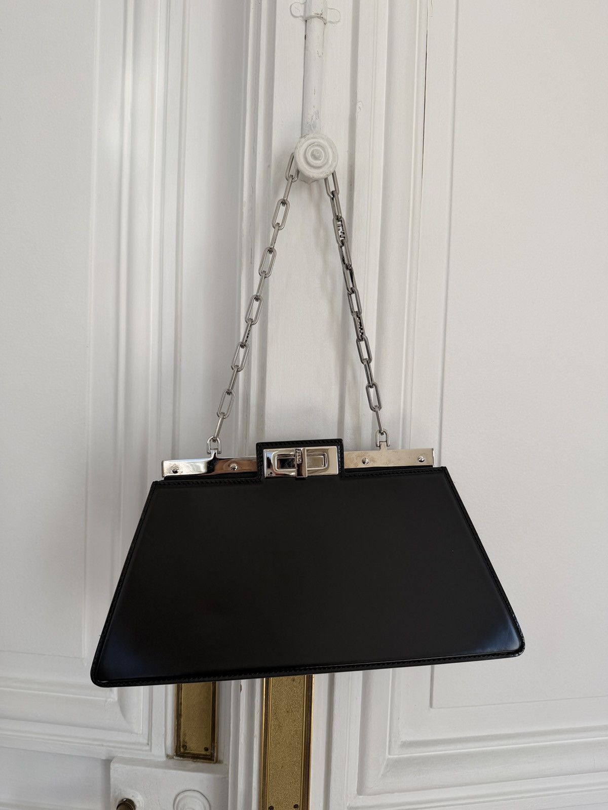 Fendi Peekaboo Cut leather handbag Size ONE SIZE - 1 Thumbnail