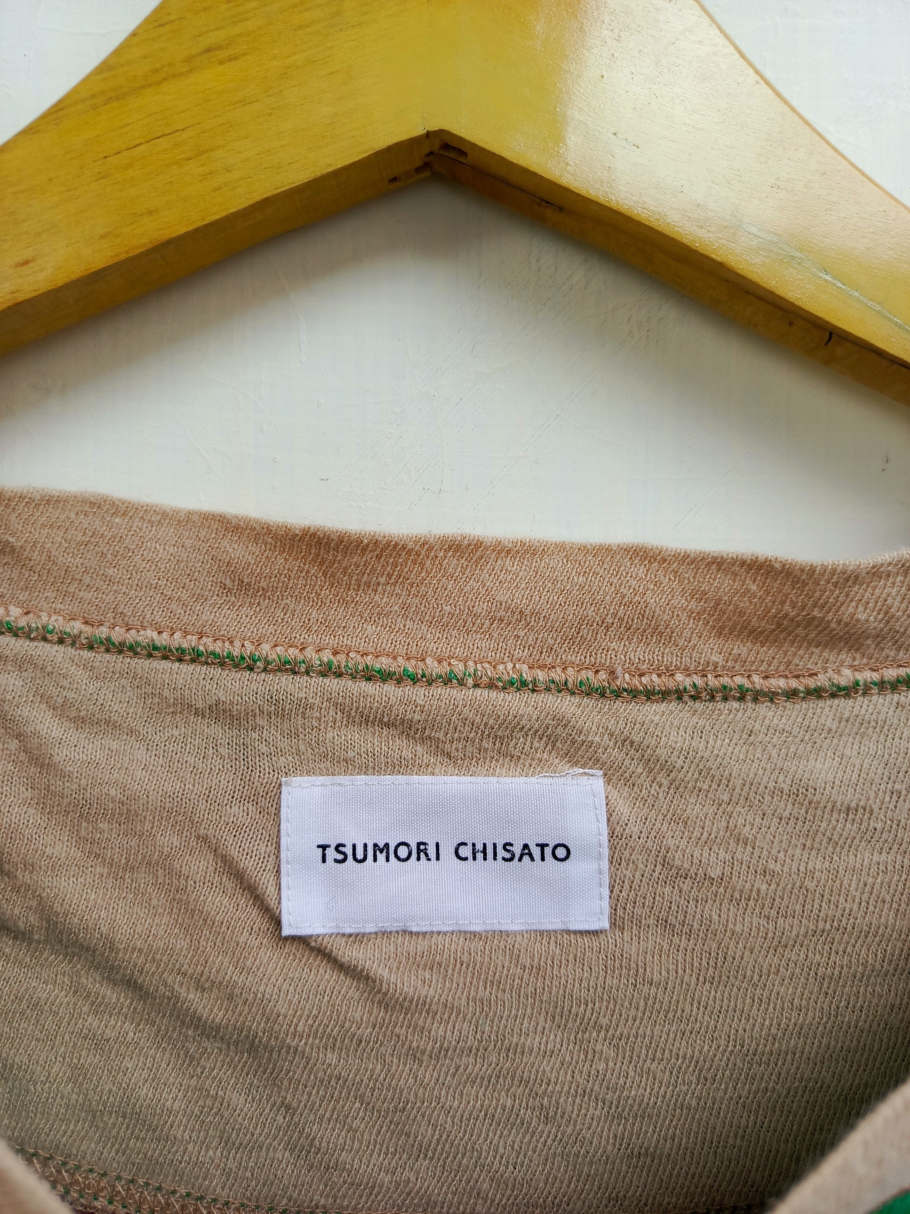 Tsumori Chisato Tsumori chisato stripe pattern tshirt Size XS / US 0-2 / IT 36-38 - 4 Thumbnail