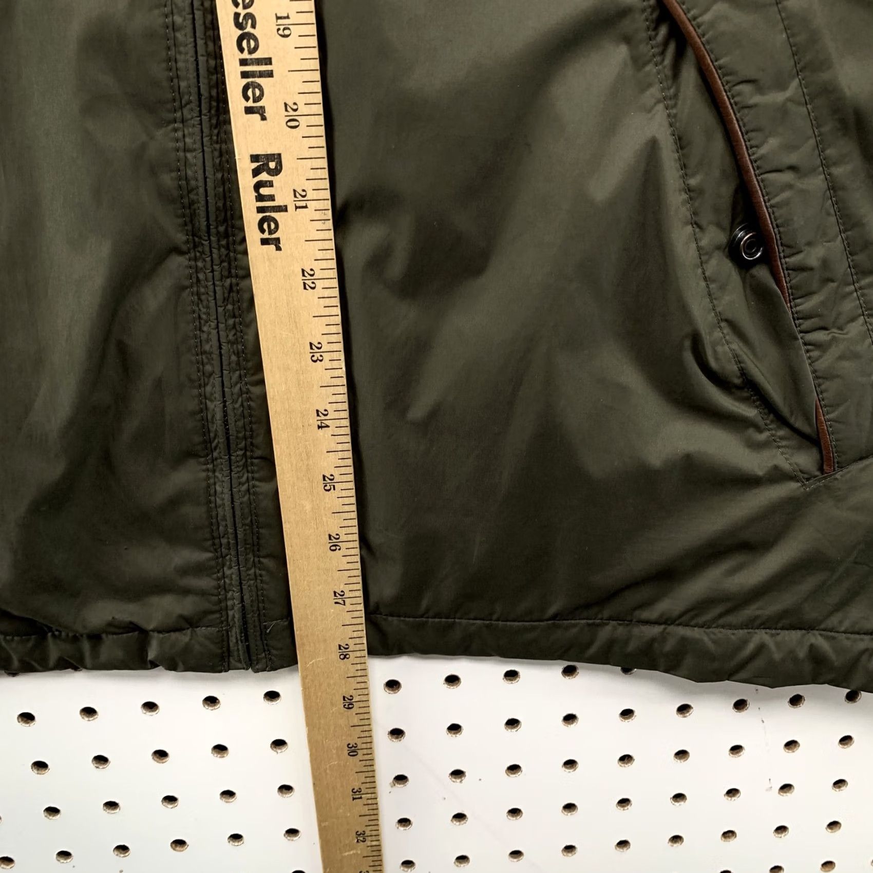 Polo Ralph Lauren Polo Ralph Lauren Bomber Jacket Olive Green Mens XL Embroidered Zip 26x28 Vintage Jacket Size US XL / EU 56 / 4 - 5 Thumbnail