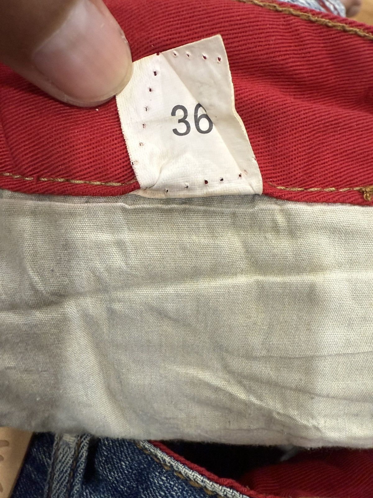 Japanese Brand Japanese Fugutaiten Embroidered Jeans Distressed Size US 33 - 24 Thumbnail