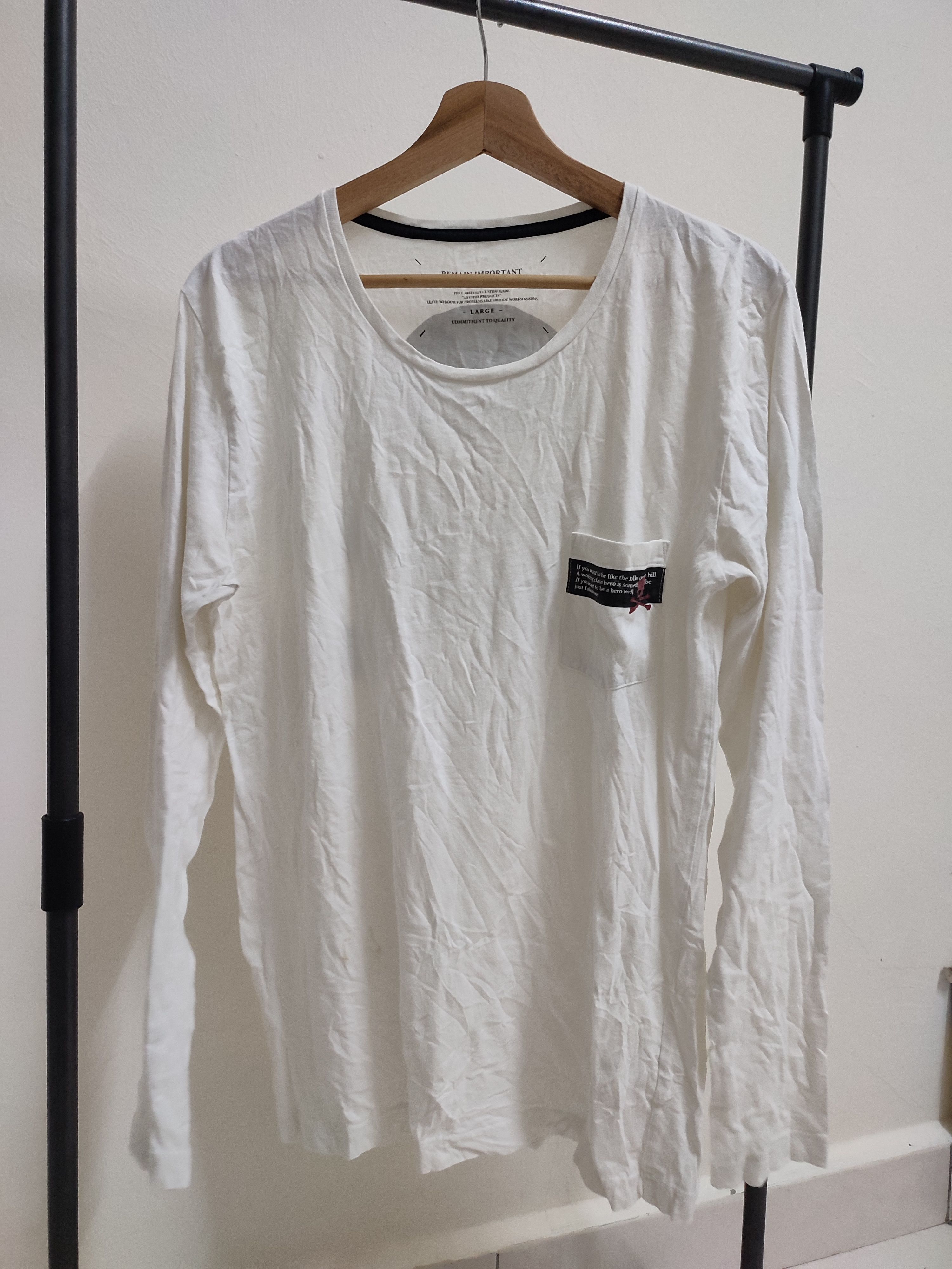 Japanese Brand 💥Crazy Vintage Crossbones Long Sleeve Size US M / EU 48-50 / 2 - 2 Thumbnail