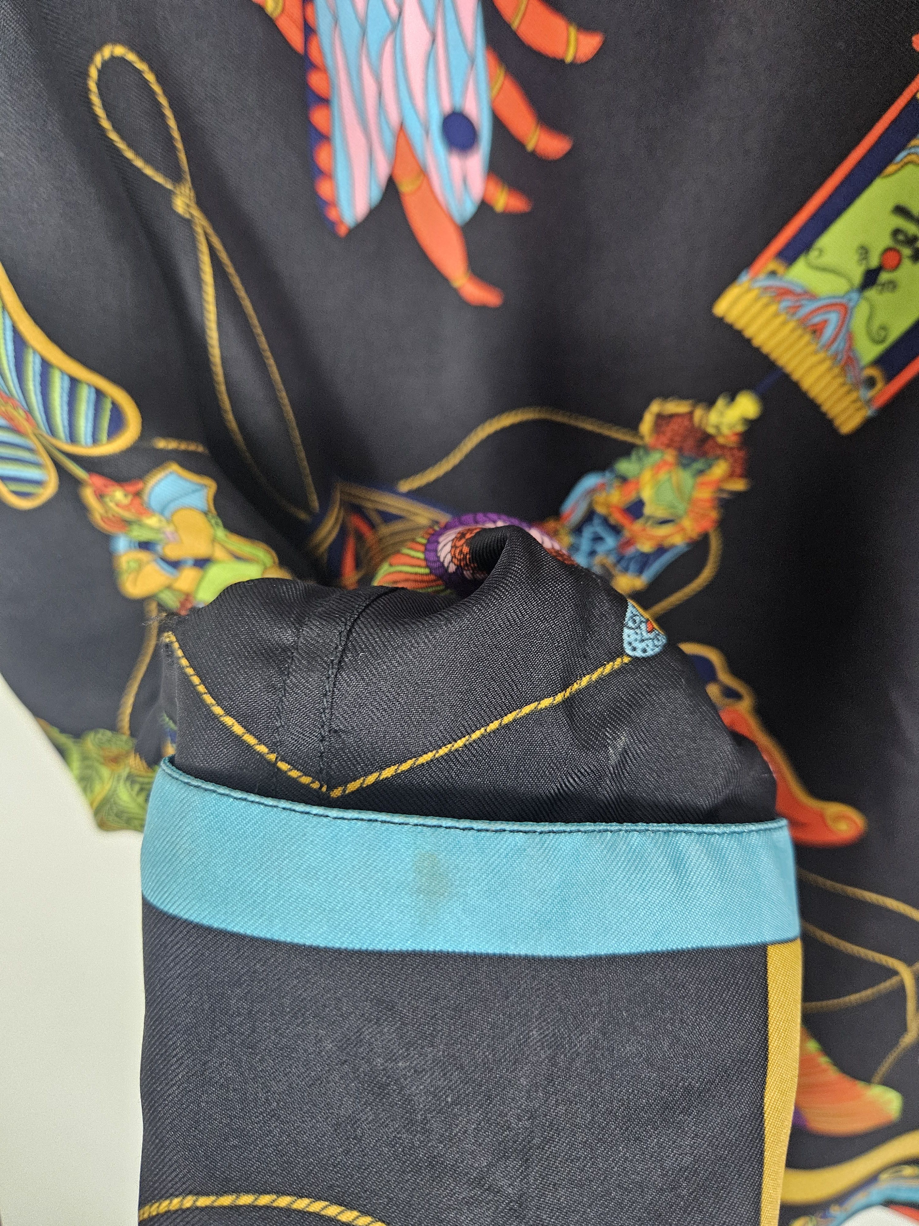Hermes Hermes Soies Volantes Silk Shirt Size US M / EU 48-50 / 2 - 9 Thumbnail