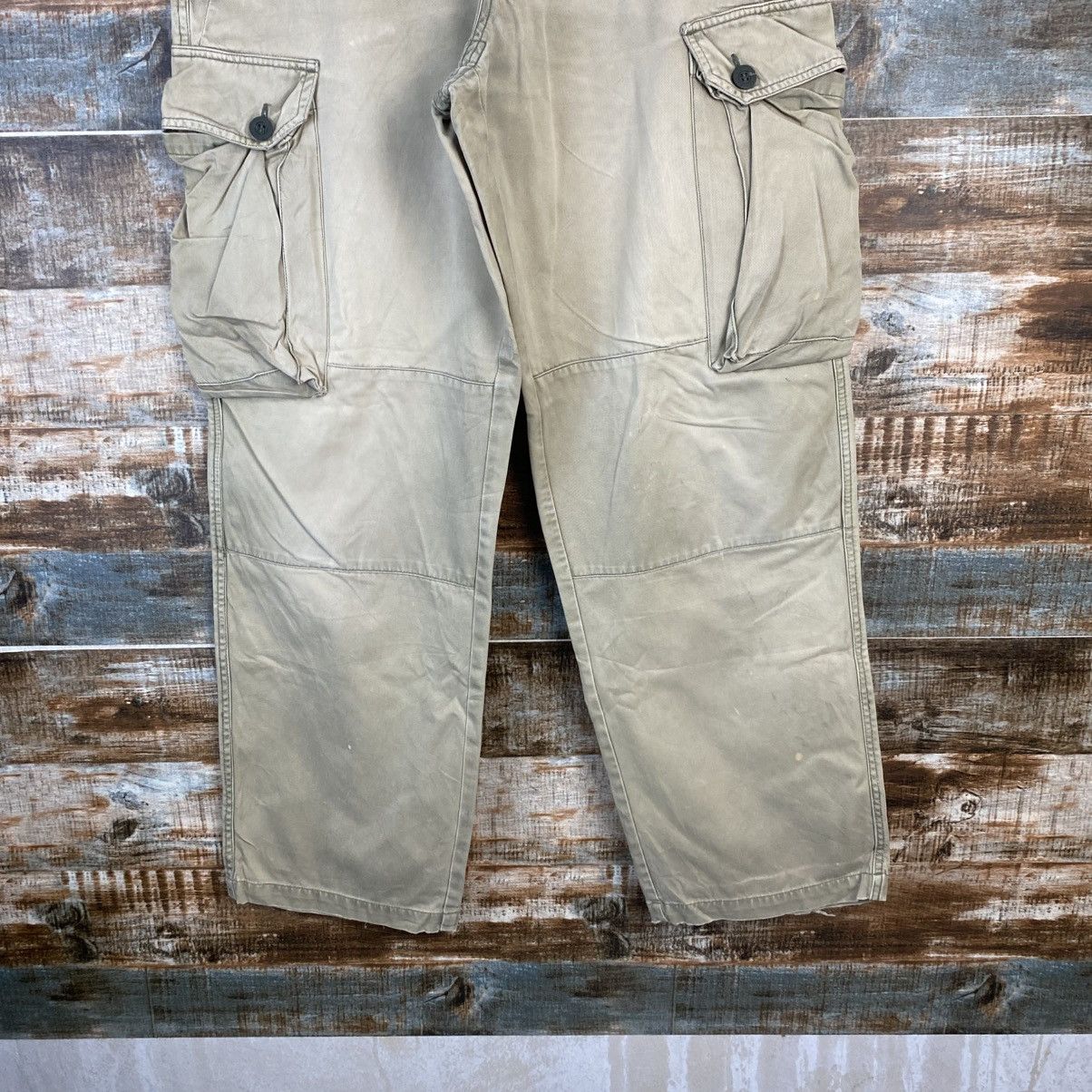 SKECHERS DL SKECHERS Beige Cargo Multipocket Pants #C1215 Size US 28 / EU 44 - 6 Thumbnail