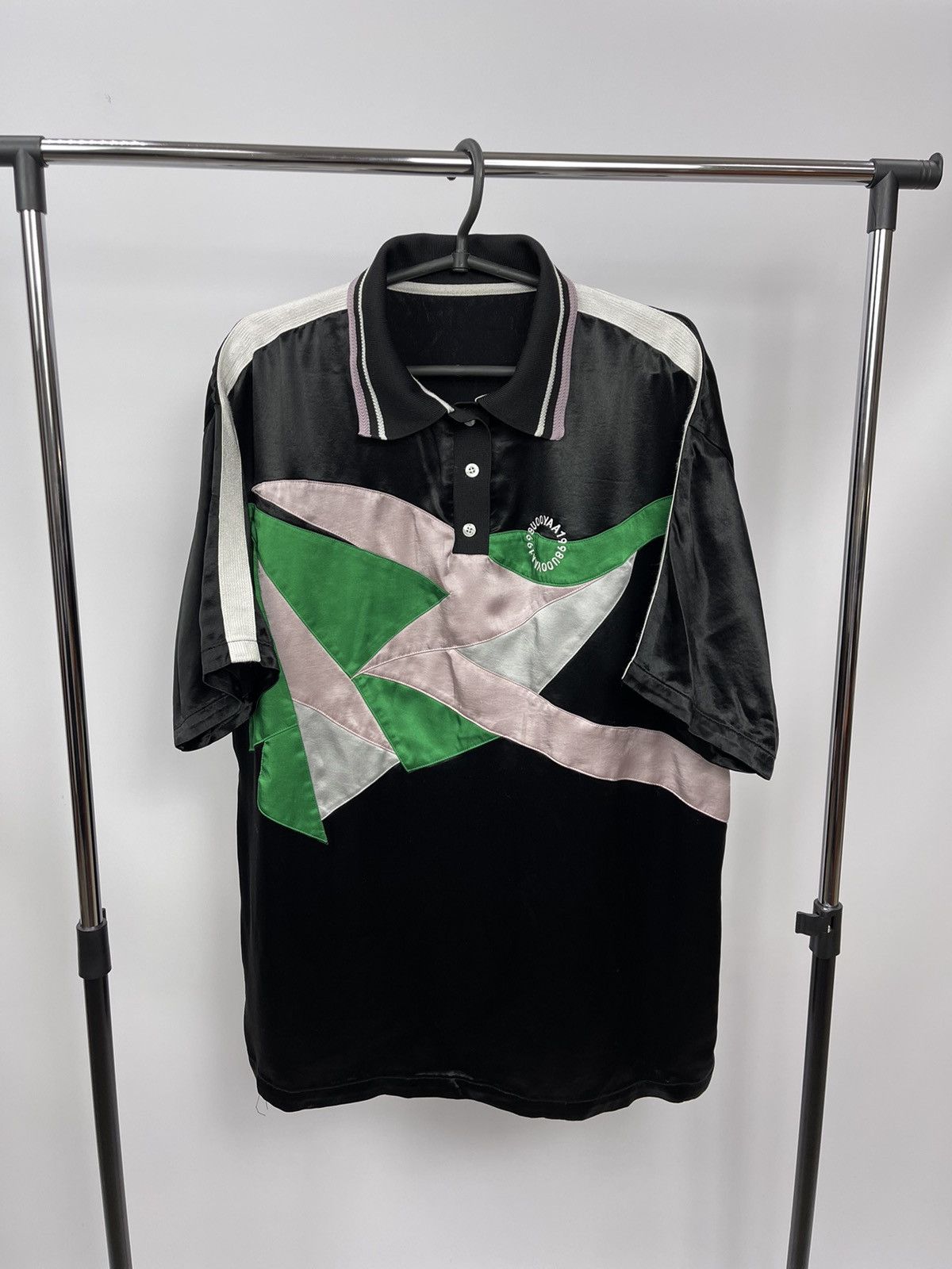 Japanese Brand UOOYAA 1998 Dress Mid-Length Size L Multicolor 73% Acetate Size L / US 10 / IT 46 - 1 Thumbnail