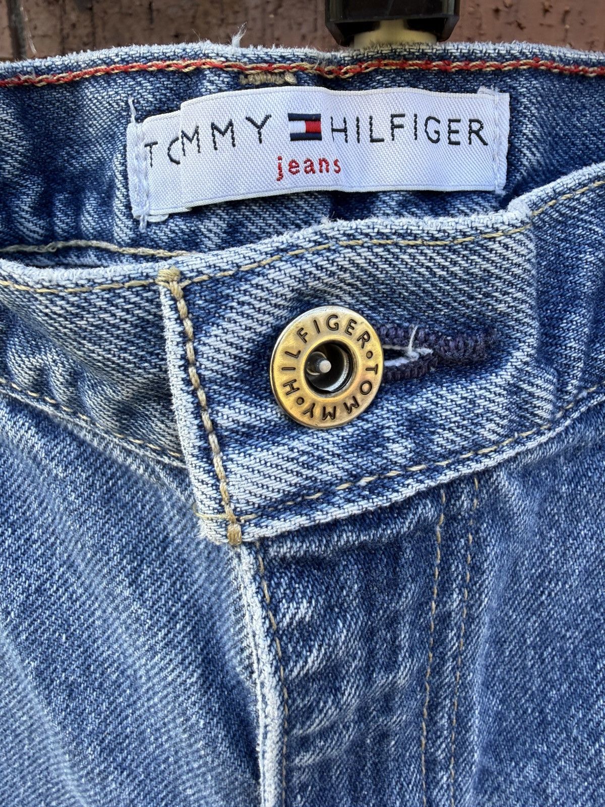 Tommy Hilfiger Vintage Y2K Tommy Hilfiger Mom Jeans Women's Size 8 R/31 Size 31" - 5 Thumbnail