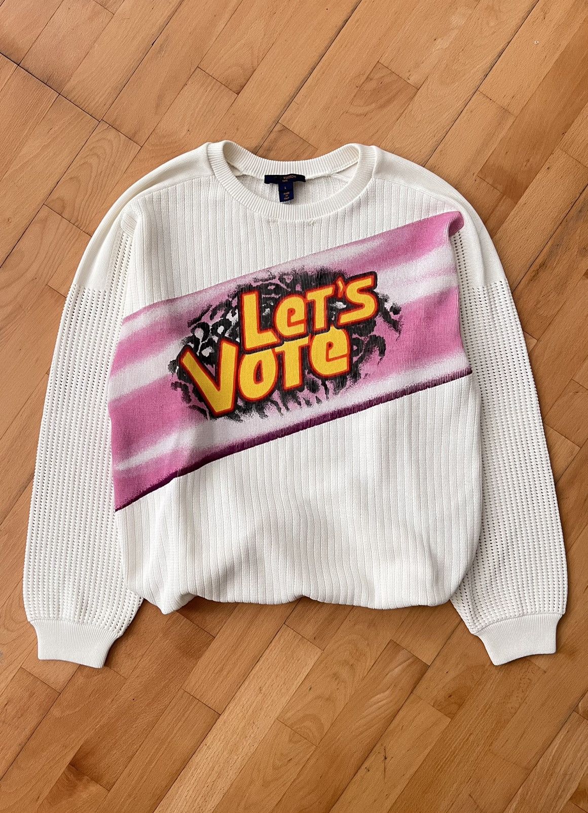 Louis Vuitton Louis Vuitton 2021 SS sweater by Virgil Abloh Size US L / EU 52-54 / 3 - 1 Thumbnail